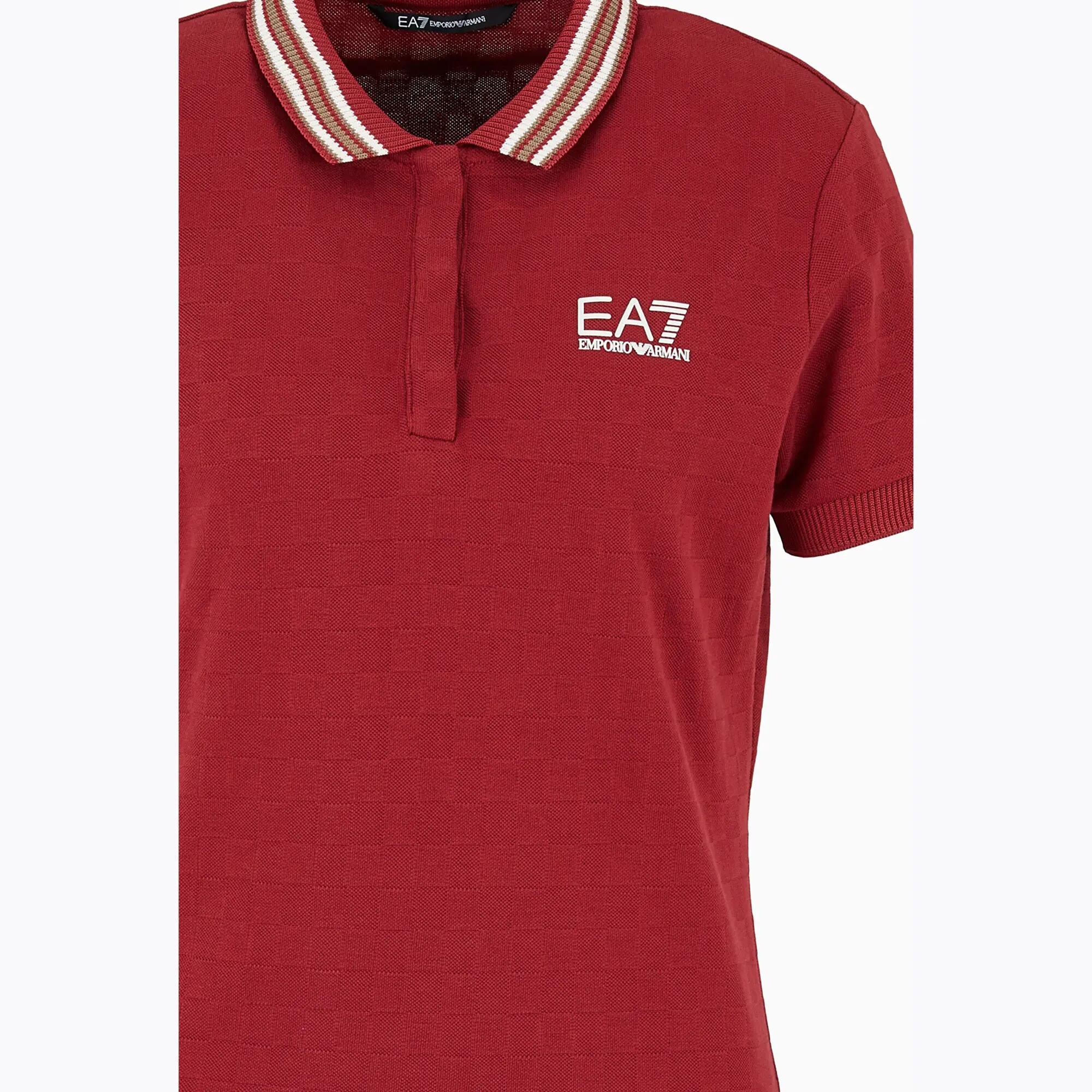 Koszulka damska EA7 Emporio Armani Golf Pro Polo Damier 7/7