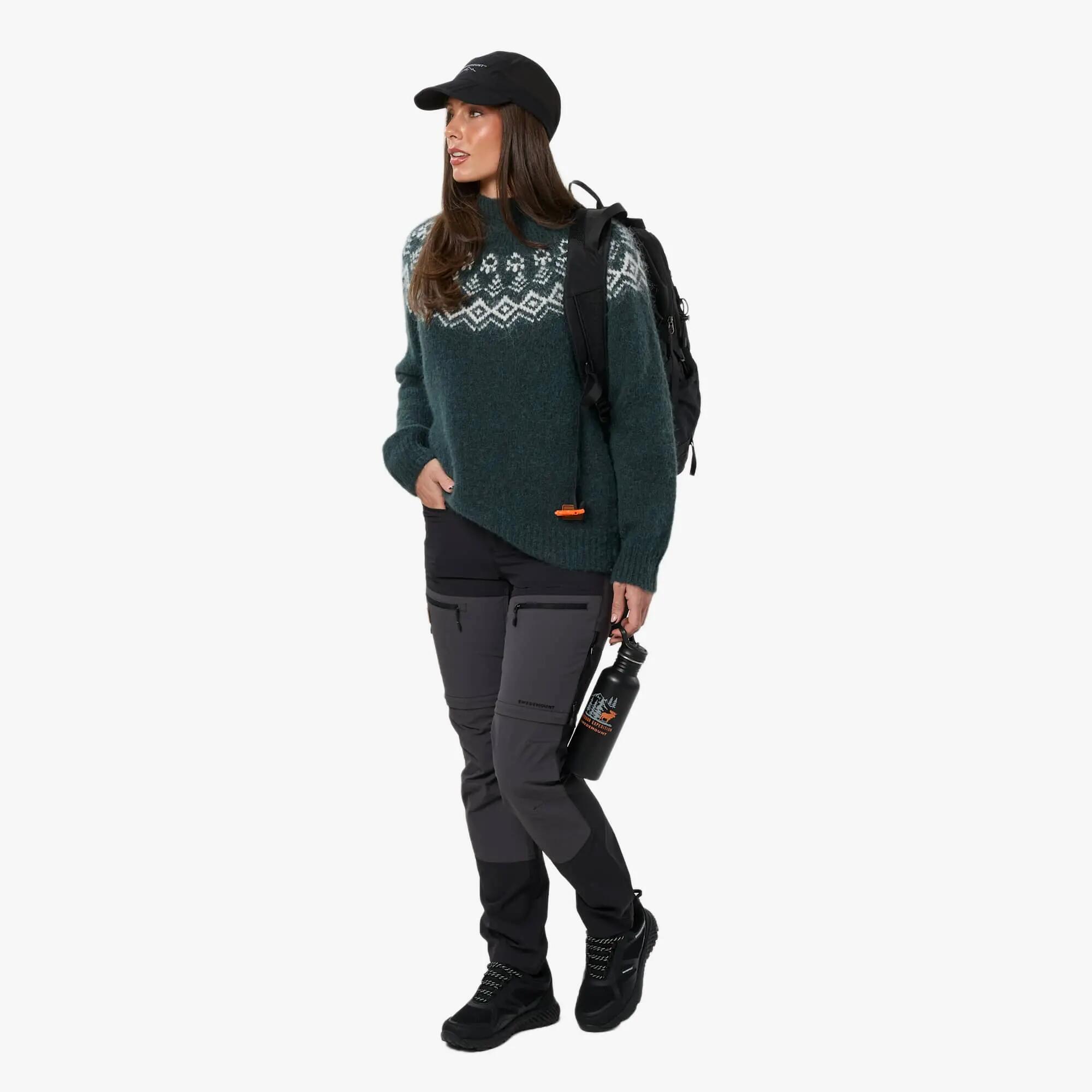 Suéter De Lana  Mujer Elástico en 4 direcciones Lofoten 3/7