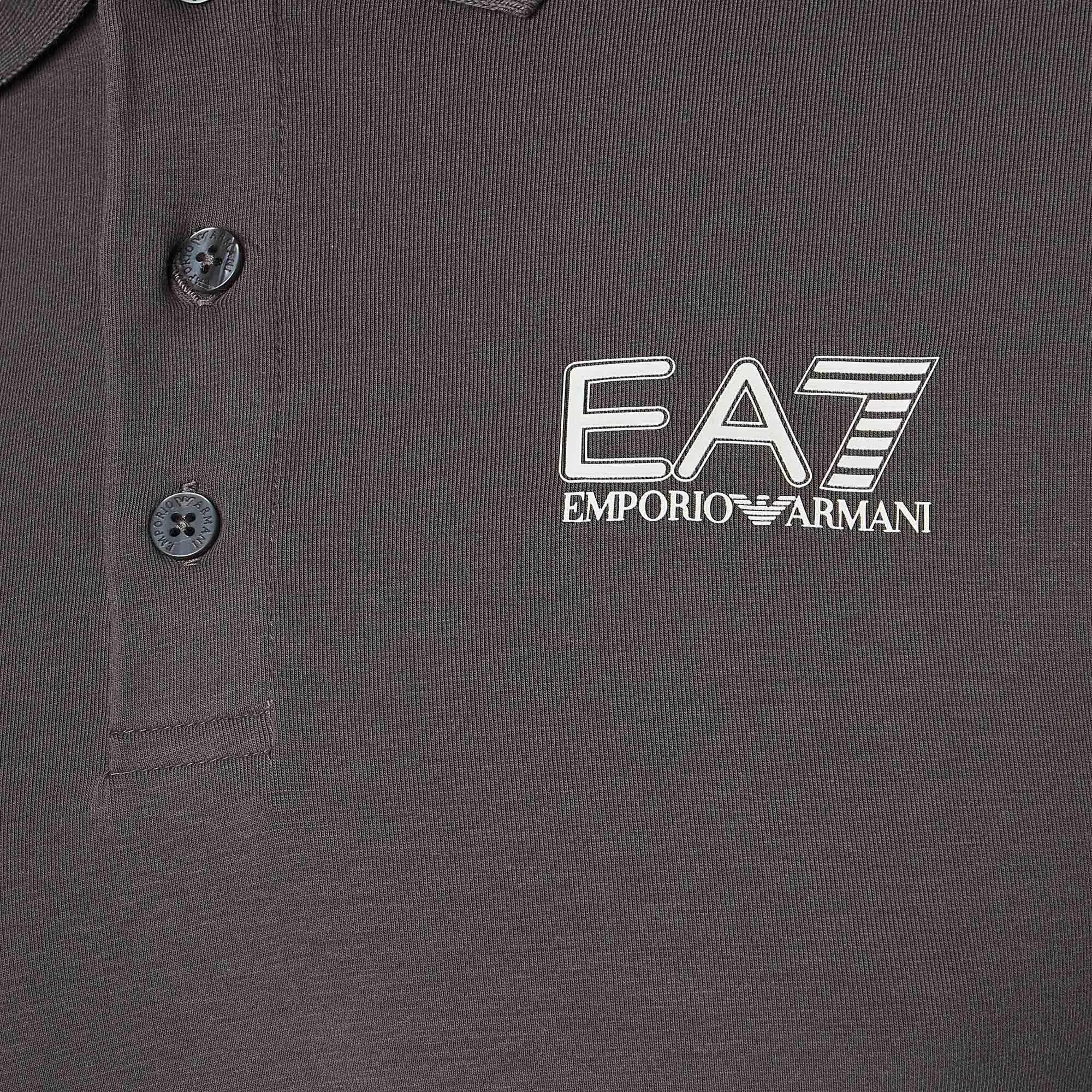 Koszulka męska EA7 Emporio Armani Train Visibility Polo 3/5