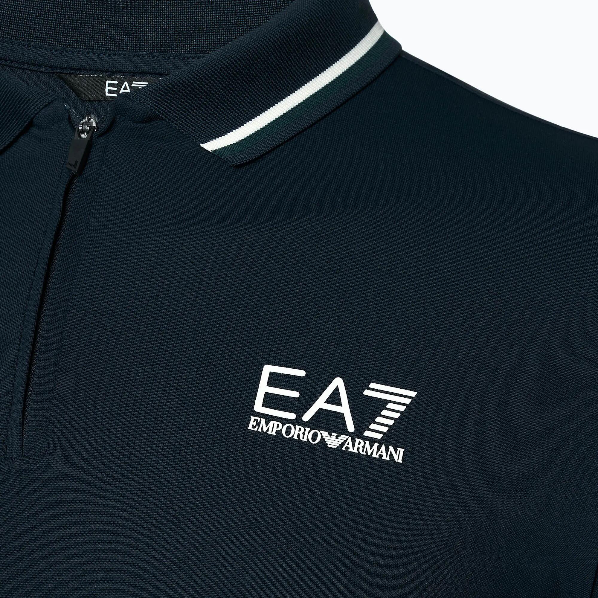 Koszulka męska EA7 Emporio Armani Golf Pro Polo 3/4