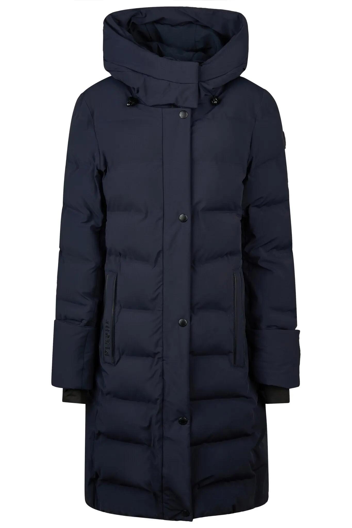 Pikeur Flexquilt Waterproof Rijmantel Dames Blauw - 1/7