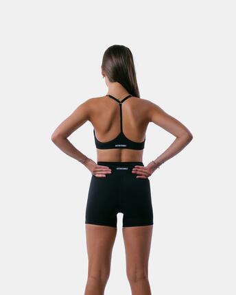 Brassière de sport femme dos Y yoga et pilates – Encore – Noir