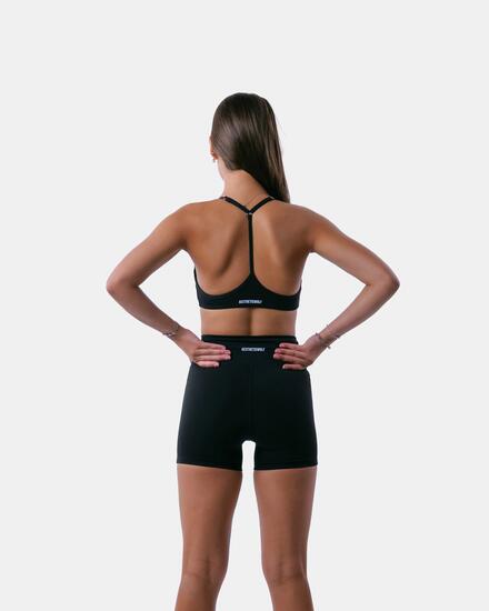 Brassière de sport femme dos Y yoga et pilates – Encore – Noir