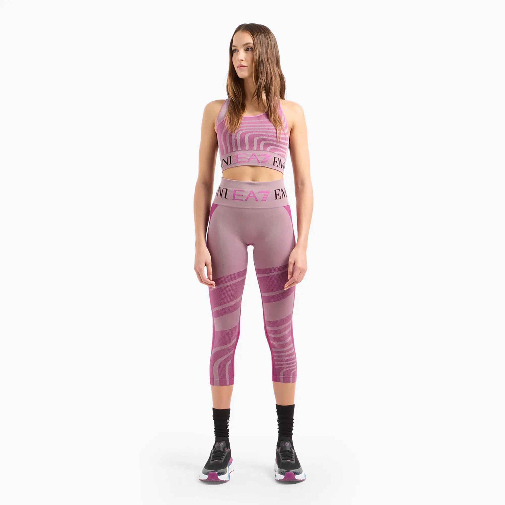 Biustonosz EA7 Emporio Armani Vigor7 Medium/High Support Seamless 2/4