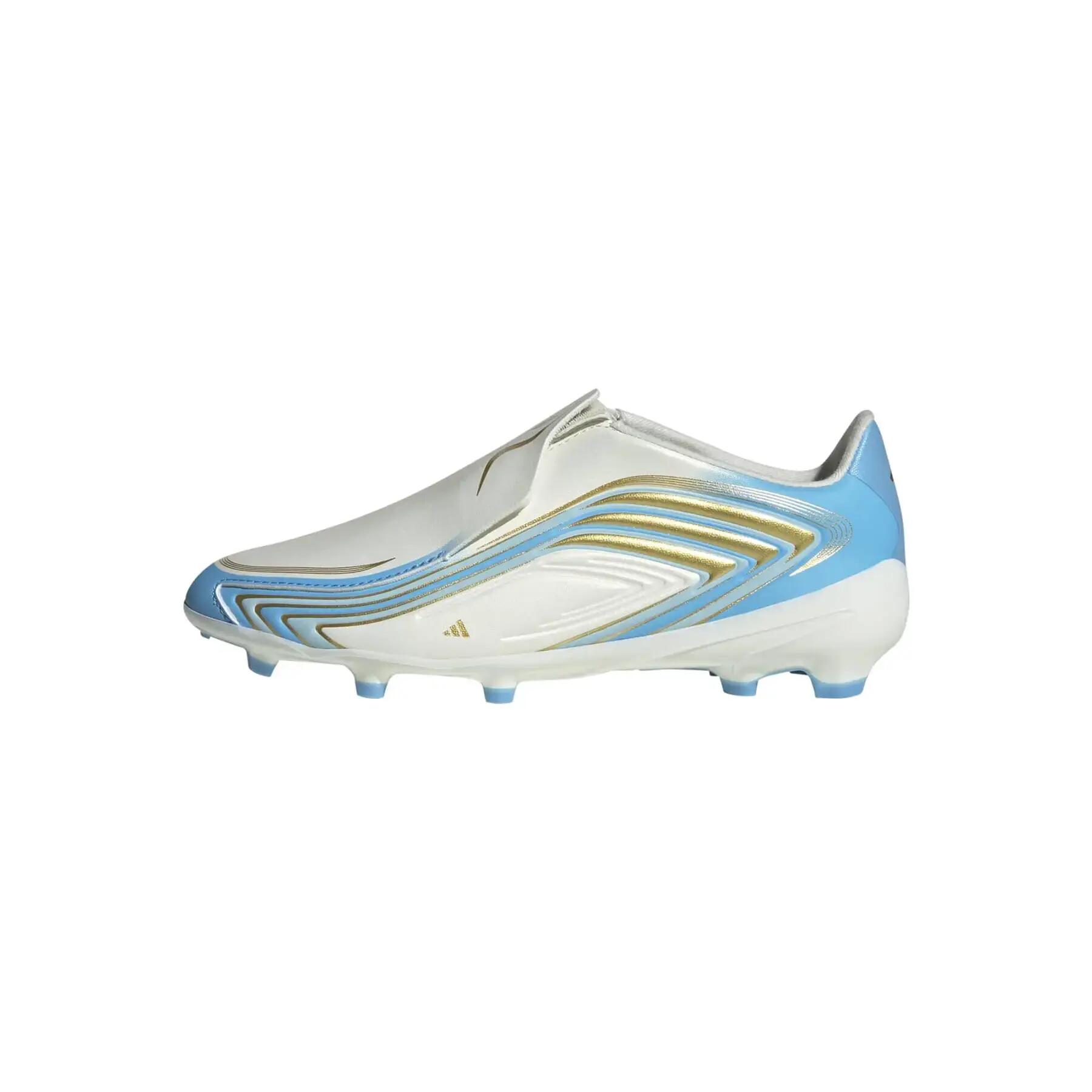 Sapatos de futebol para crianças adidas F50 Messi League LL FG 6/7