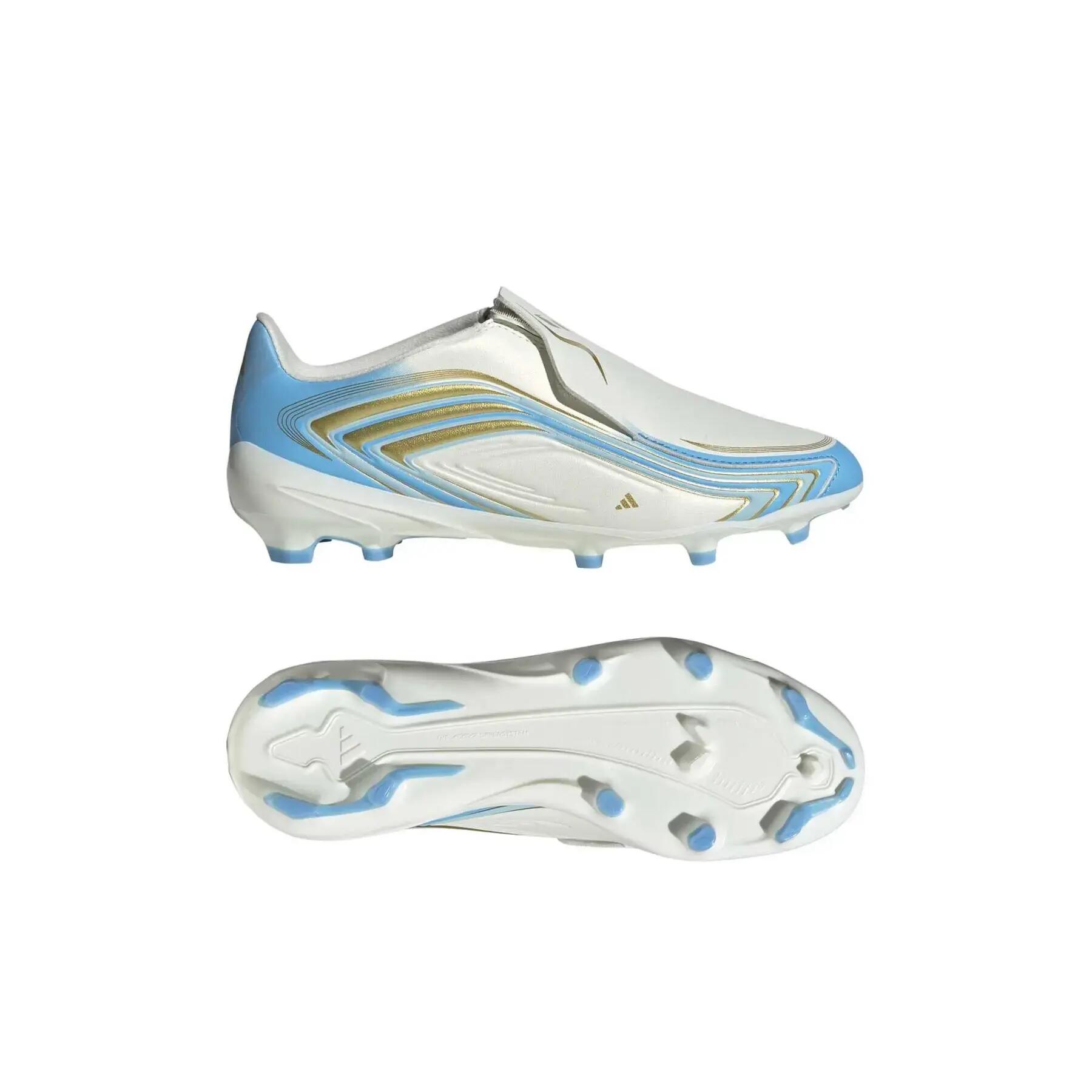 Sapatos de futebol para crianças adidas F50 Messi League LL FG 5/7