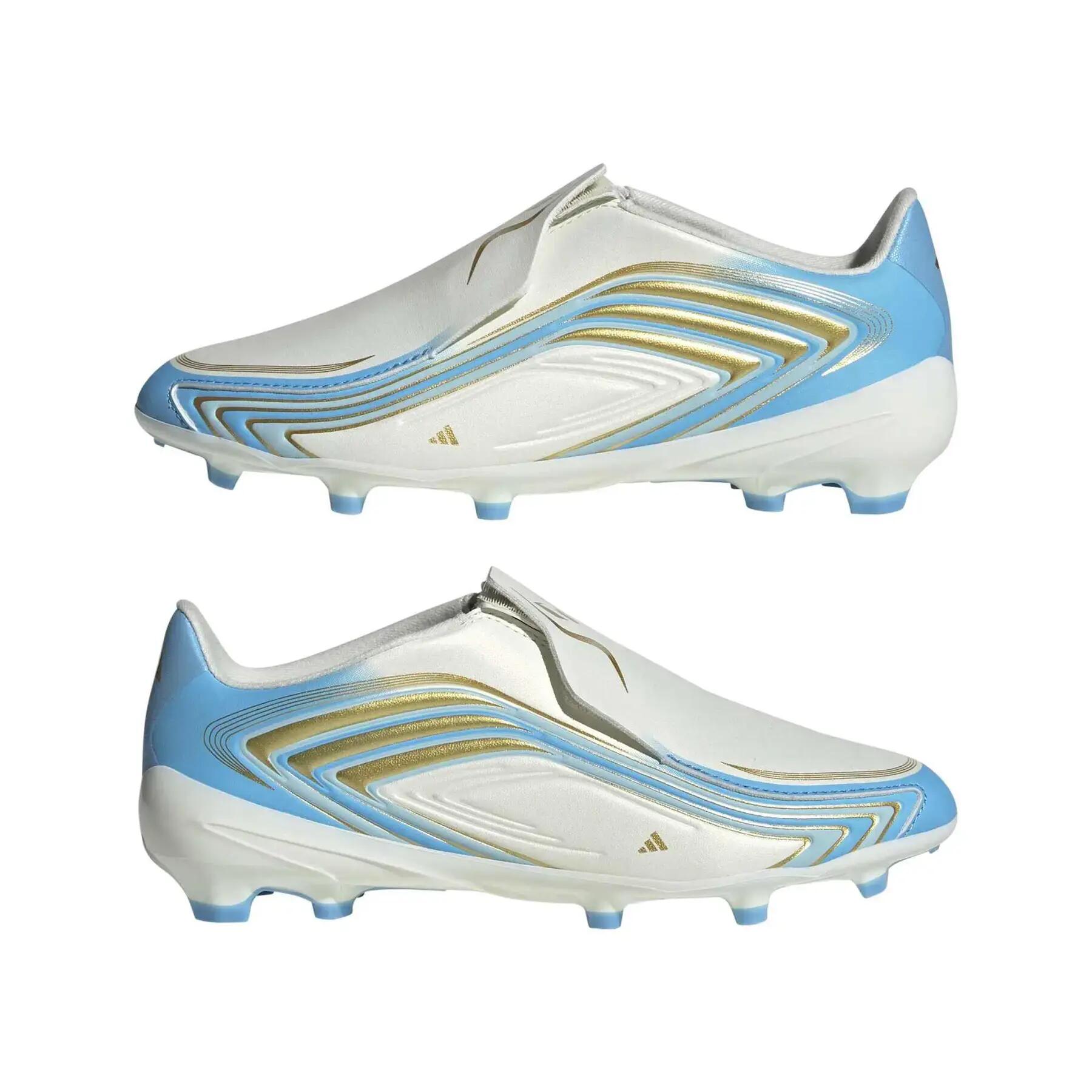 Sapatos de futebol para crianças adidas F50 Messi League LL FG 4/7