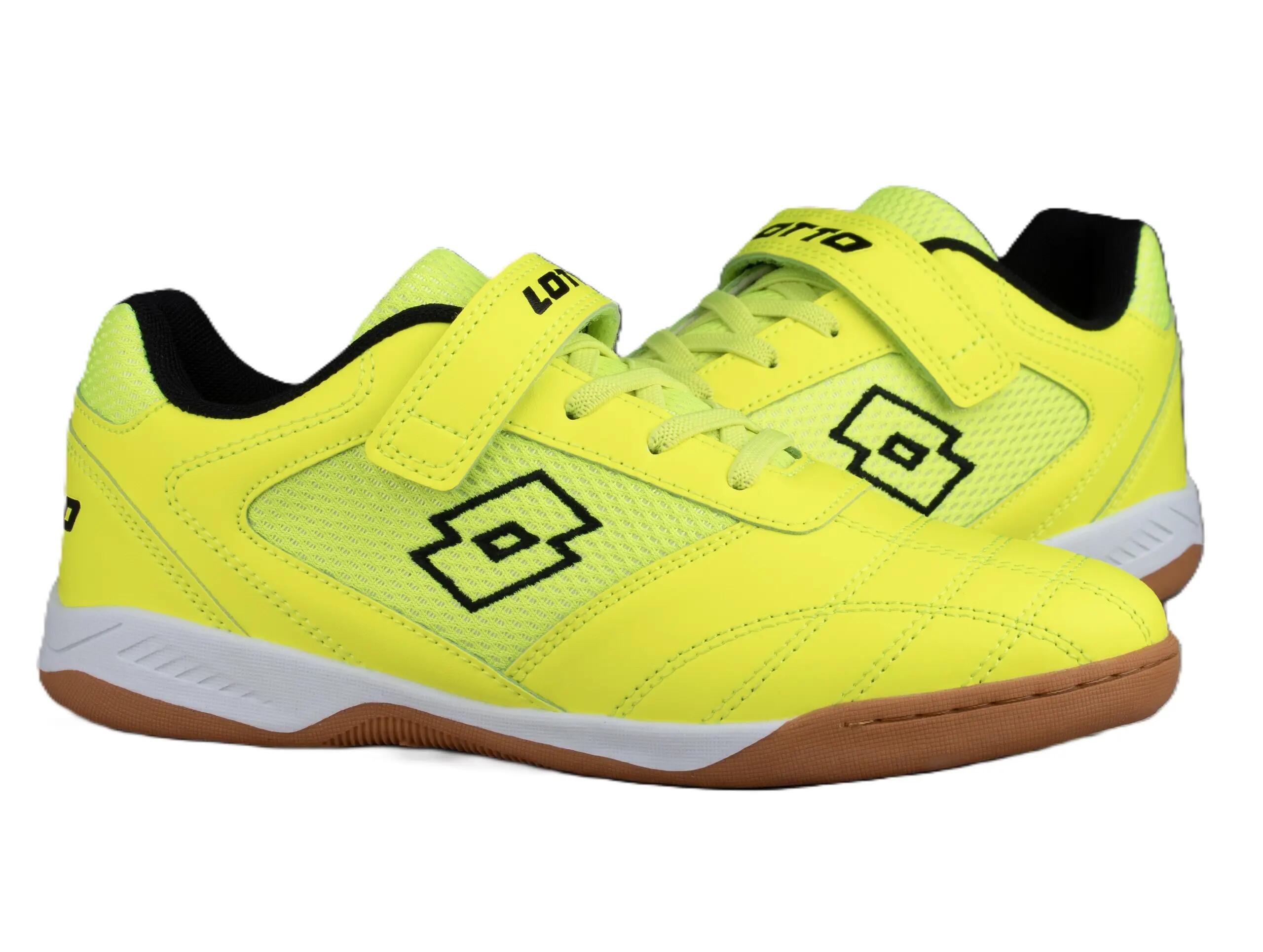 Buty dziecięce sportowe halowe na rzep Lotto WHIZZER T 2/6