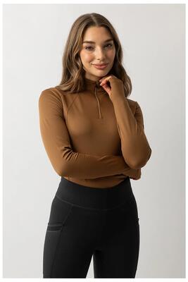 Br half zip-up pullover lieke dames