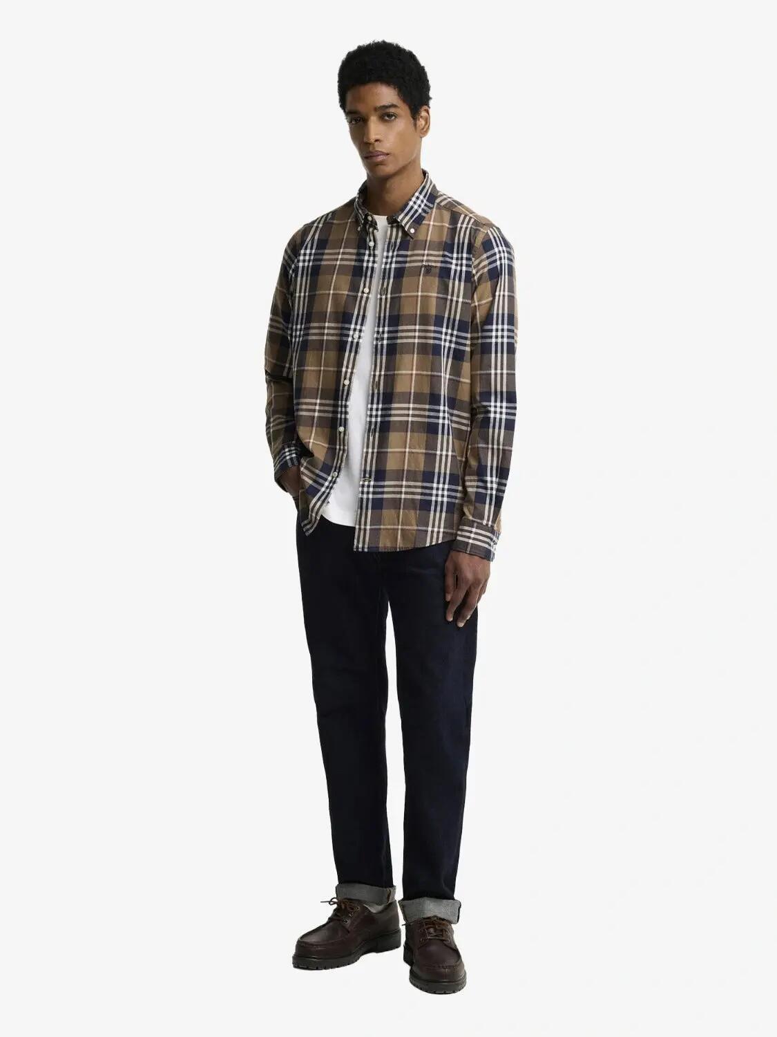 Chemise à  carreaux Barbour - Homme 4/4