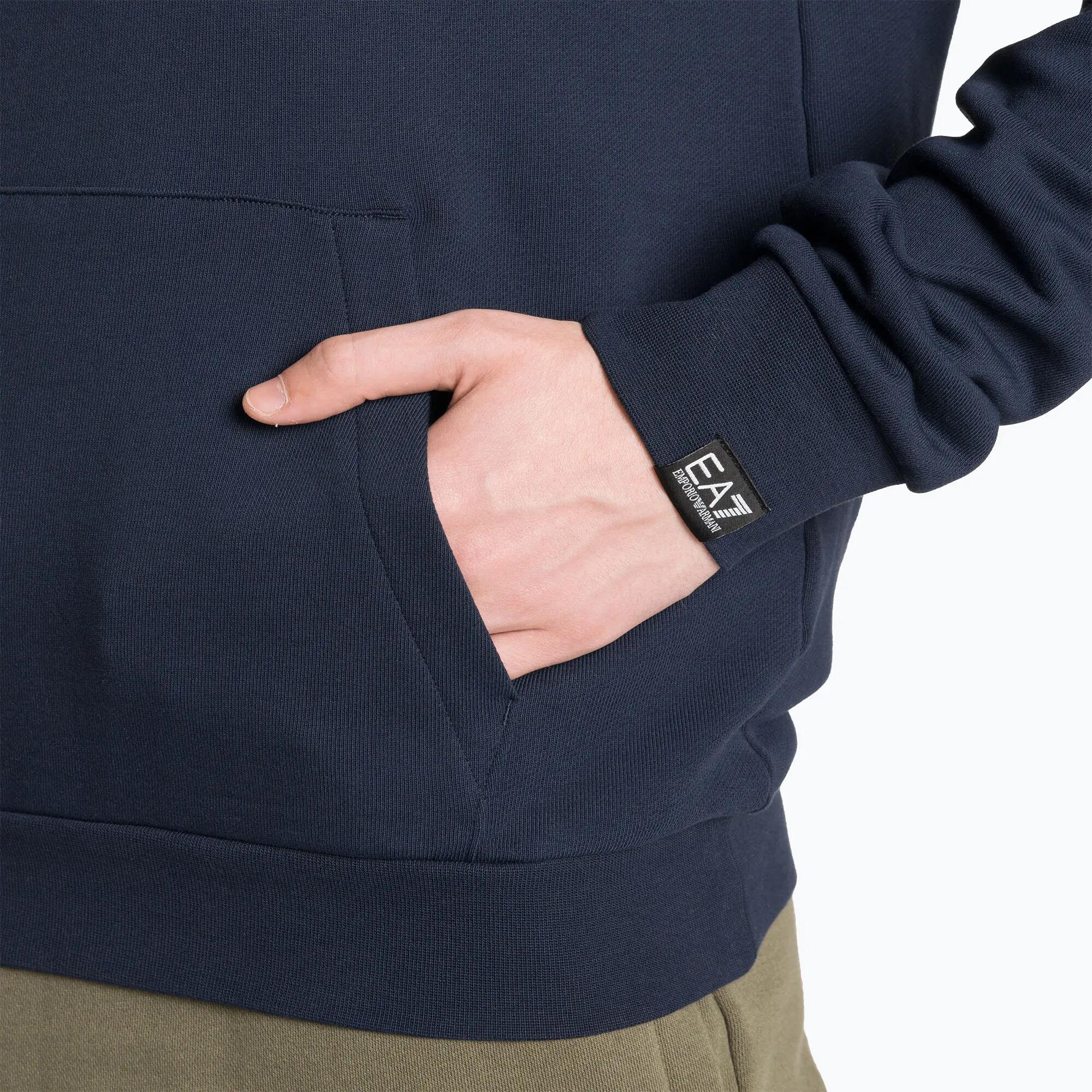 Bluza męska EA7 Emporio Armani Train Logo Series Oversize Logo Hoodie Coft 4/7