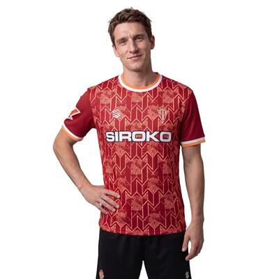 Heren volwassenen officieel real sporting de gijón keepers vierde shirt rsg fou