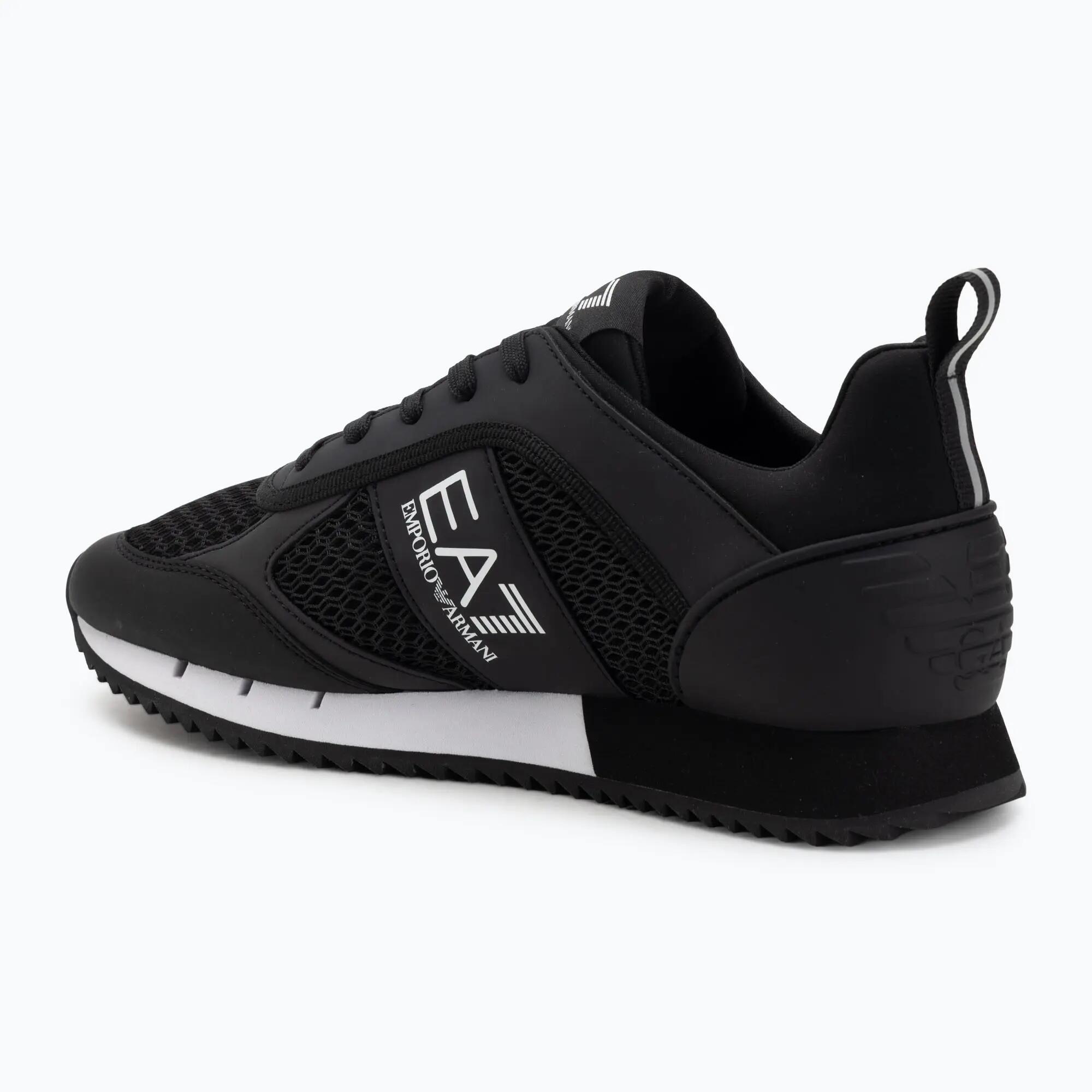 Buty EA7 Emporio Armani Black & White Laces 3/7