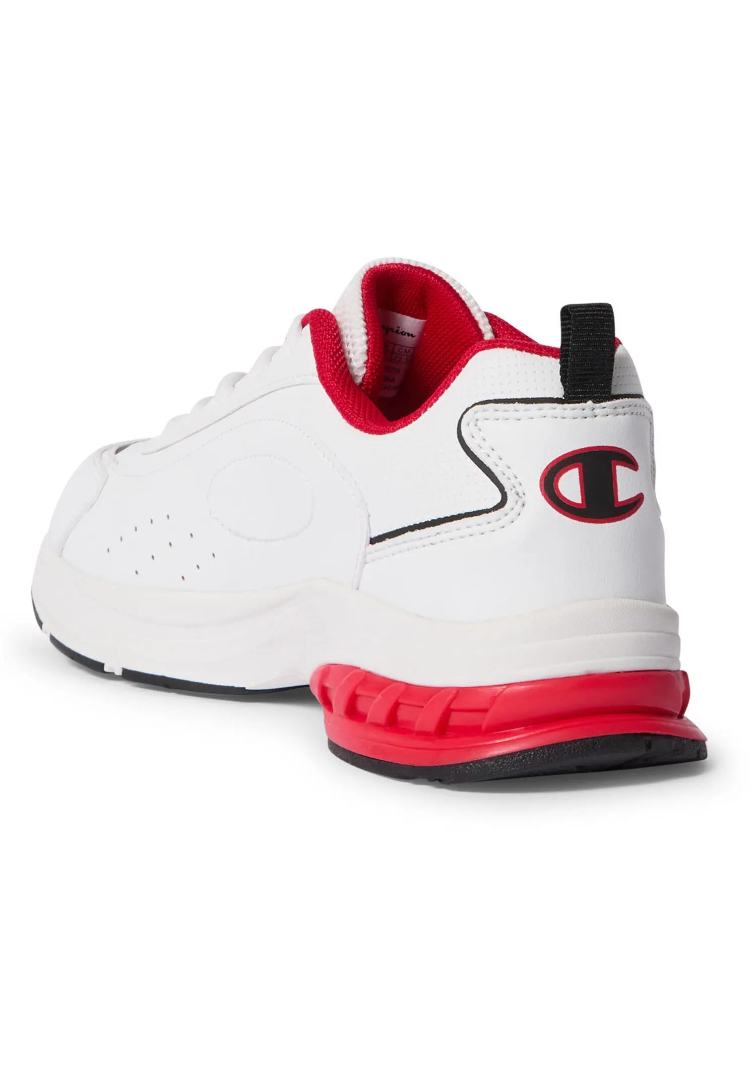 Champion Kinder Eagle Run Sneaker Schnürschuhe White Red 2/5