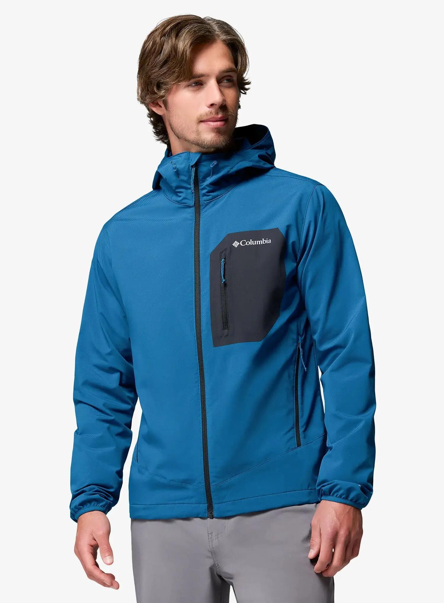 Kurtka softshell Columbia Tall Heights III Hooded Softshell 3/7