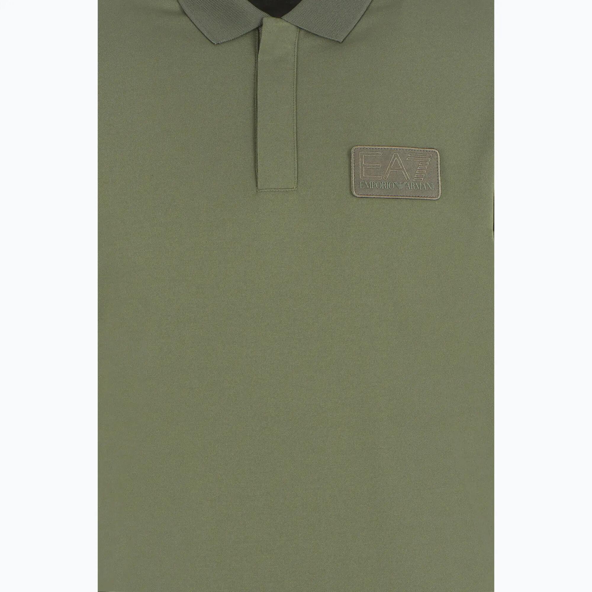 Koszulka męska EA7 Emporio Armani Train Lux Polo Modal 3/4