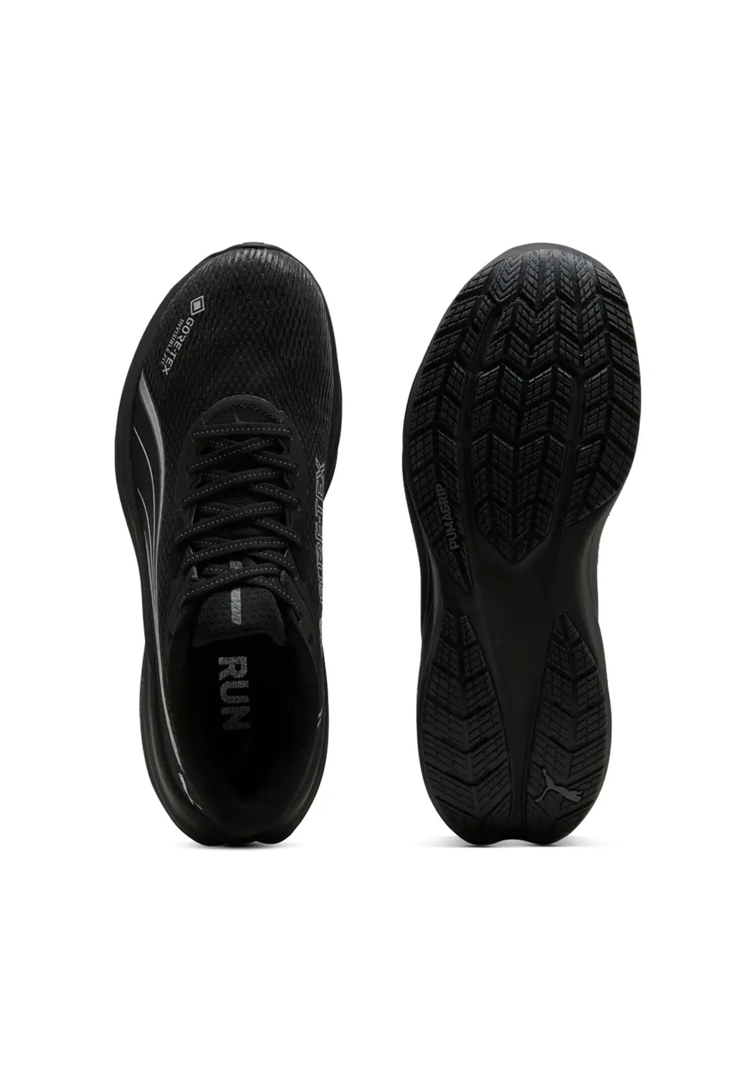 Puma Herren ELECTRIFY NITRO 5 Laufschuh Black Silver 3/6