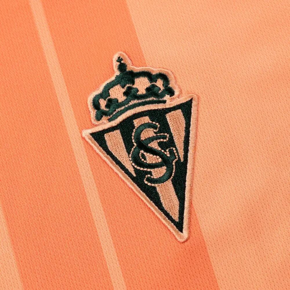 Terceira camisola oficial de guarda-redes do Real Sporting de Gijón homem RSG T 5/6