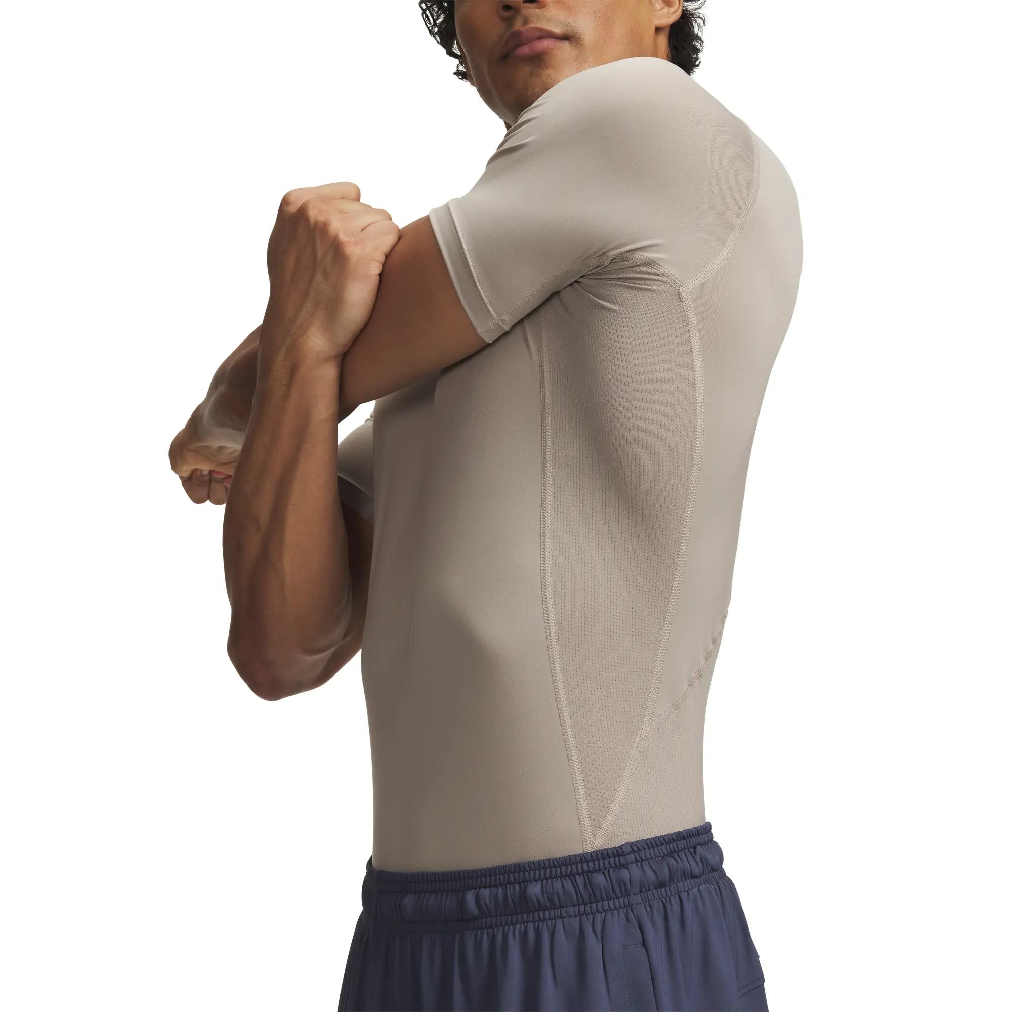 T-Shirts Under Armour Homme HG Armour Comp SS 1361518 3/3