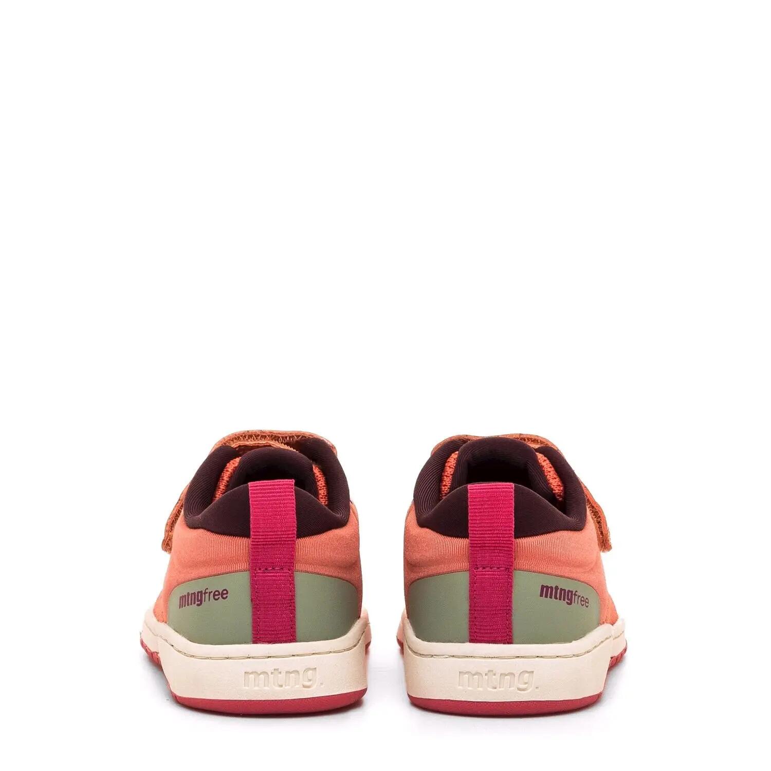 Zapatillas caminar Niños barefoot MTNG KIDS Respect Naranja 5/7