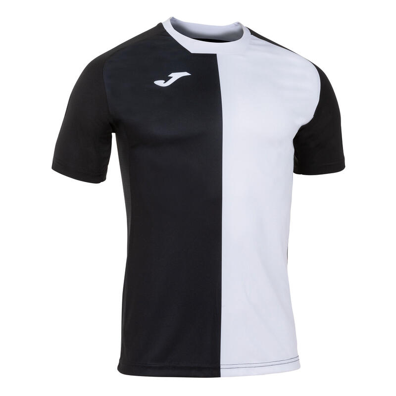 Camiseta Manga Corta Fútbol Hombre Joma City Negro