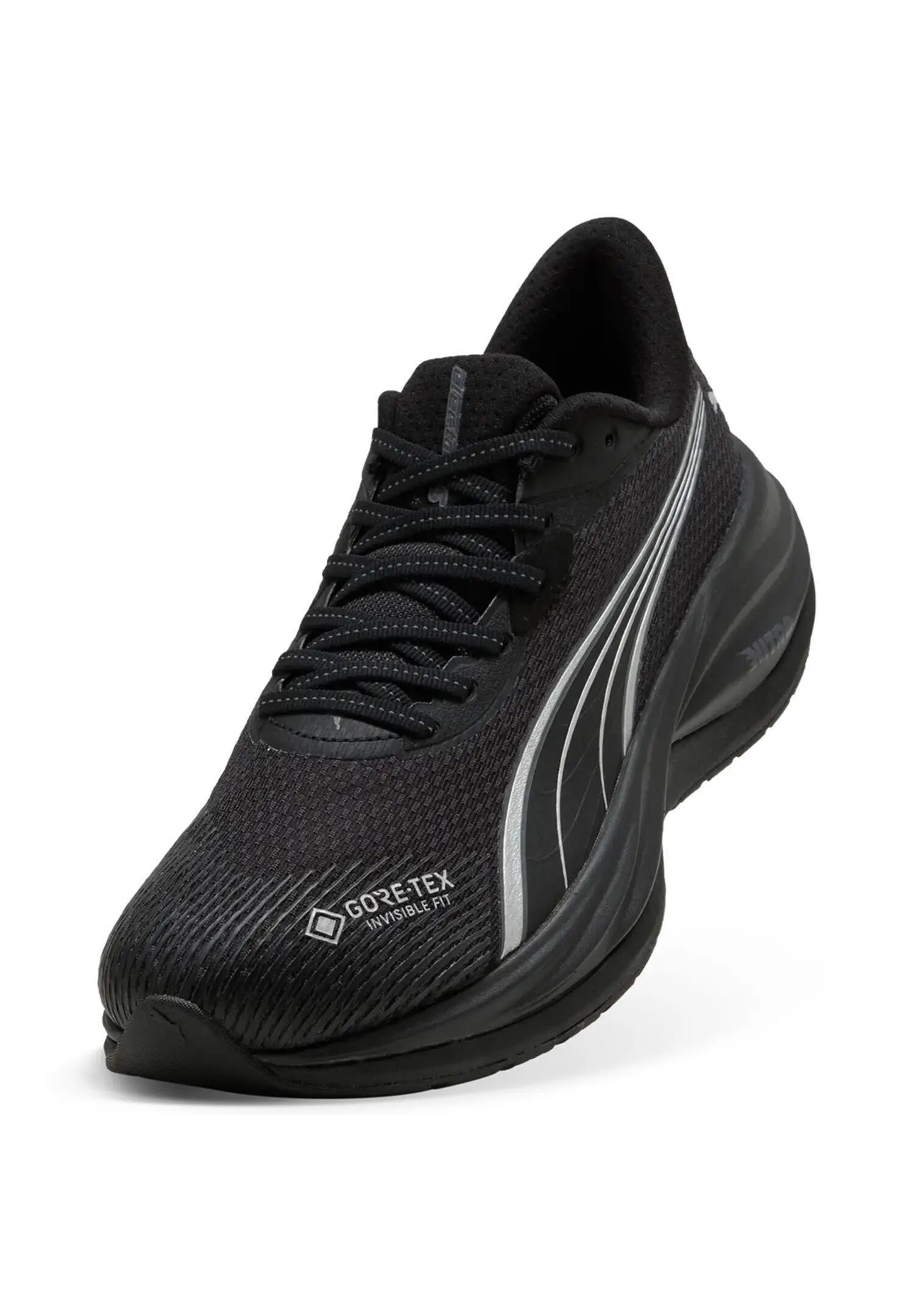 Puma Herren ELECTRIFY NITRO 5 Laufschuh Black Silver 5/6