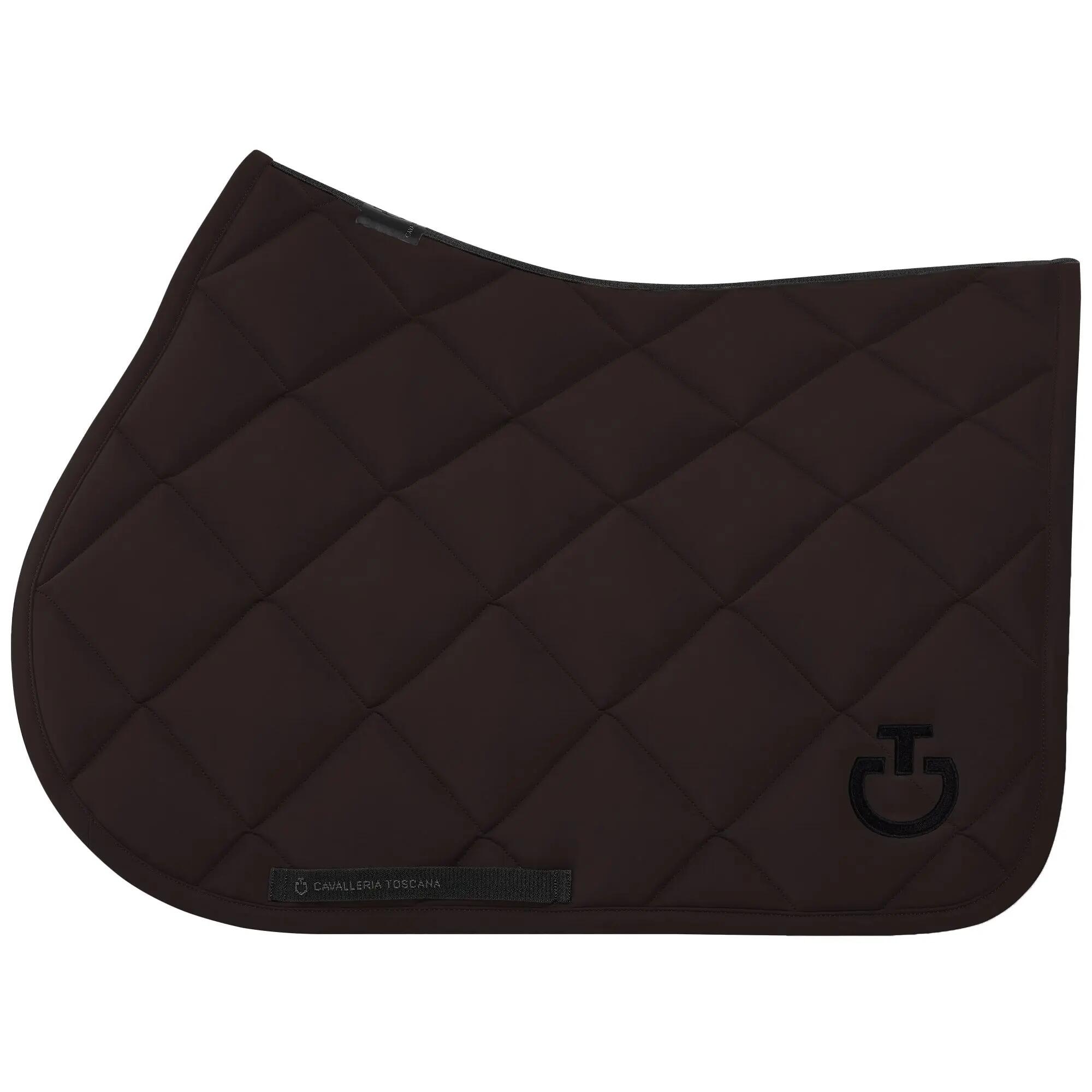 Cavalleria Toscana Diamond Quilted Jersey Zadeldek Beige - 5/7