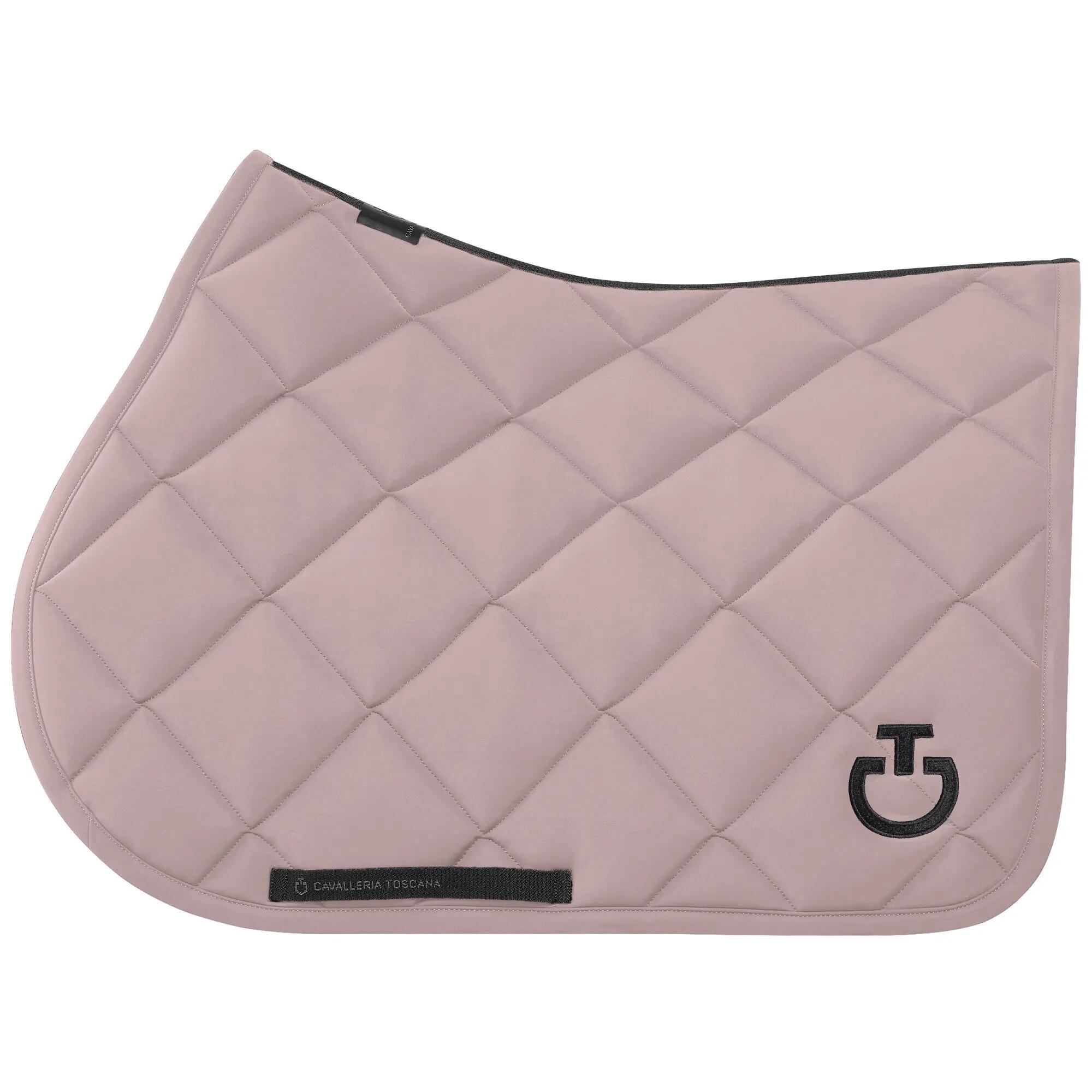 Cavalleria Toscana Diamond Quilted Jersey Zadeldek Beige - 2/7