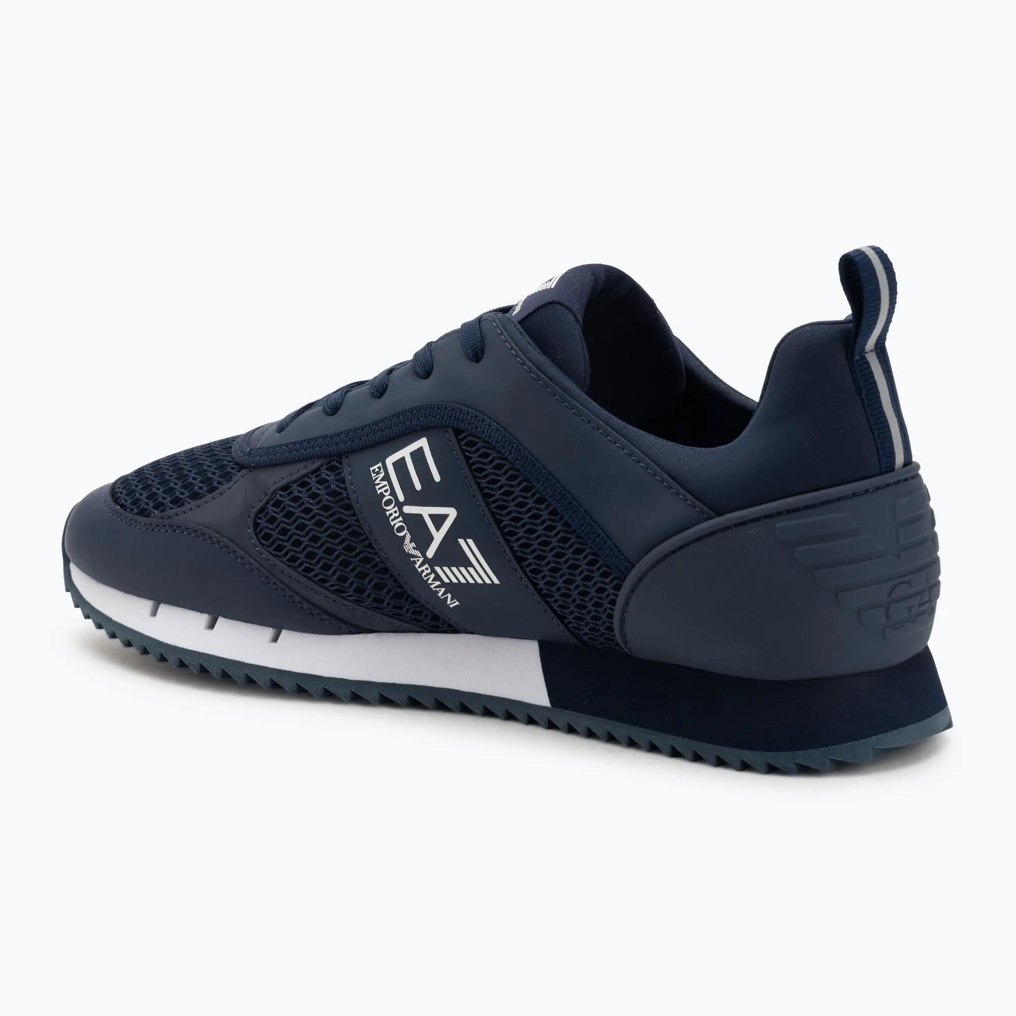 Buty EA7 Emporio Armani Black & White Laces 3/7