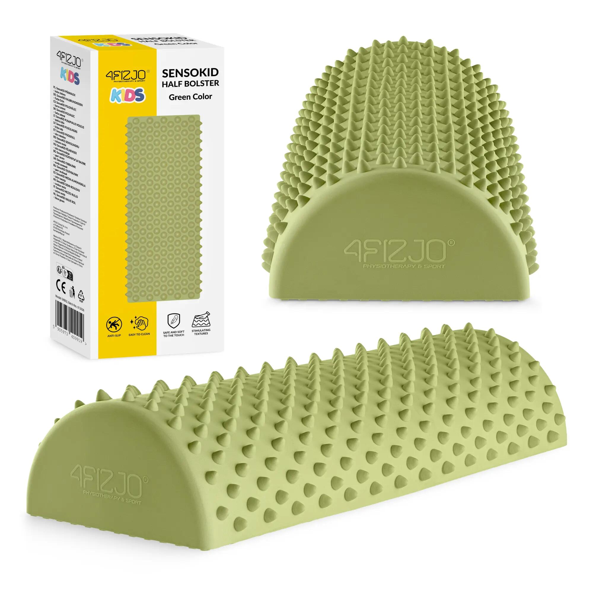Semirola senzorială cu țepi pentru exerciții și recuperare, 30 cm 4FIZJO