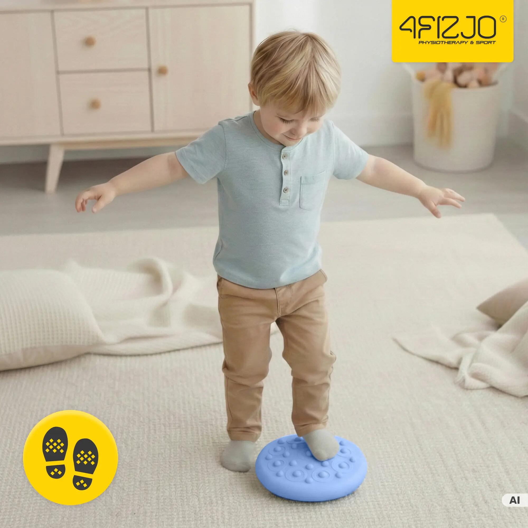 Sensorscheibe für Übungen und Spiel für Kinder SensoKID 4FIZJO 2/14