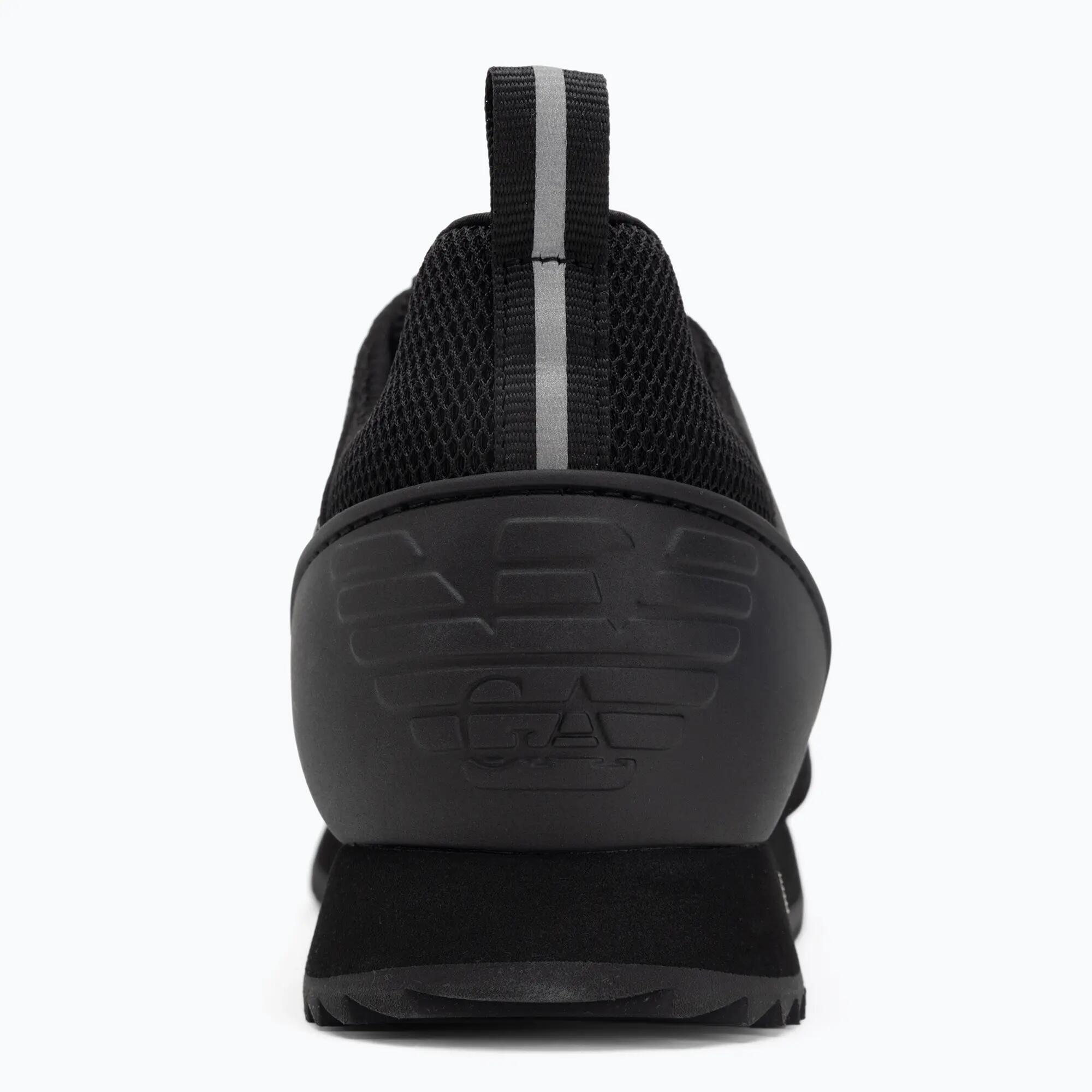 Buty EA7 Emporio Armani Black & White Suede 6/7