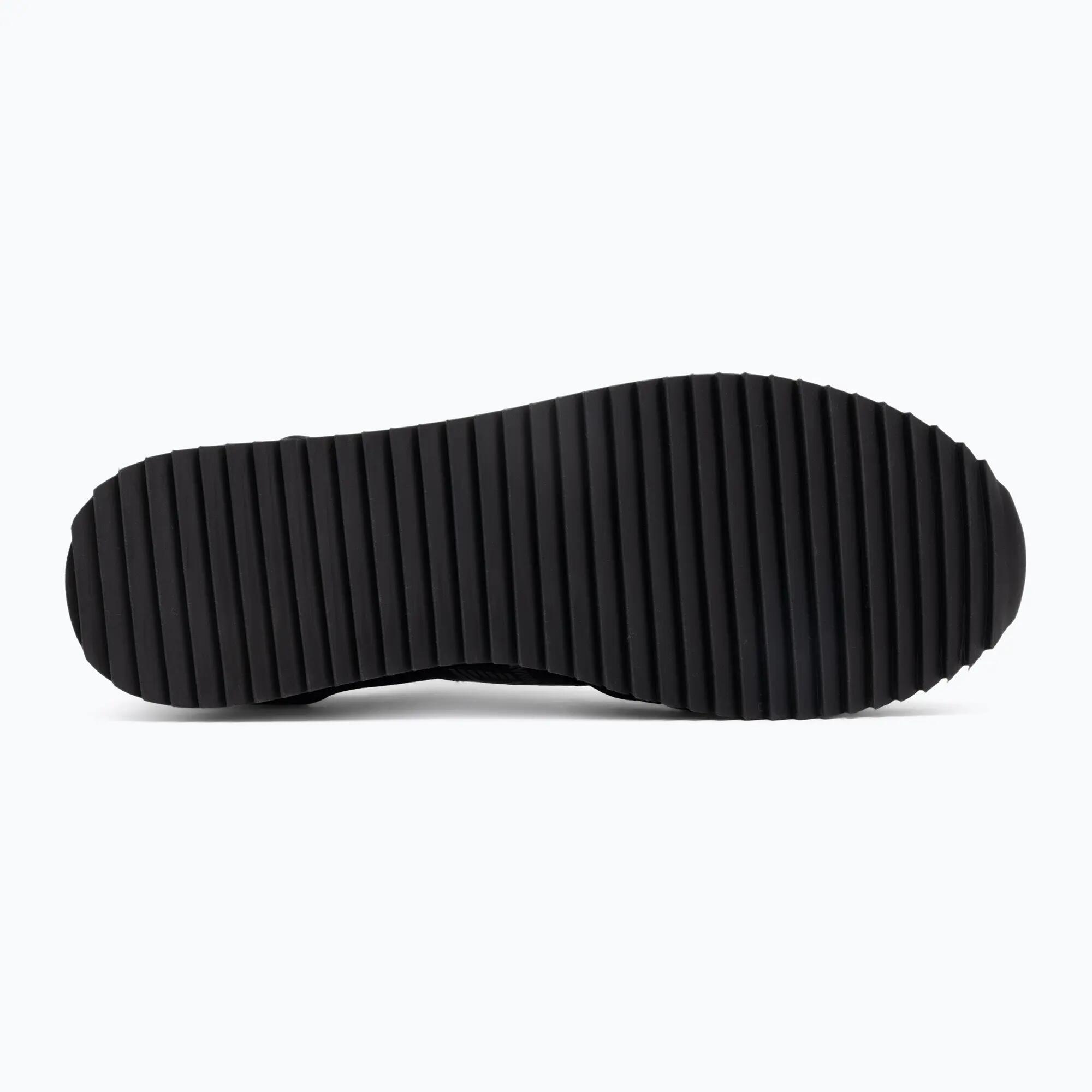 Buty EA7 Emporio Armani Black & White Suede 4/7