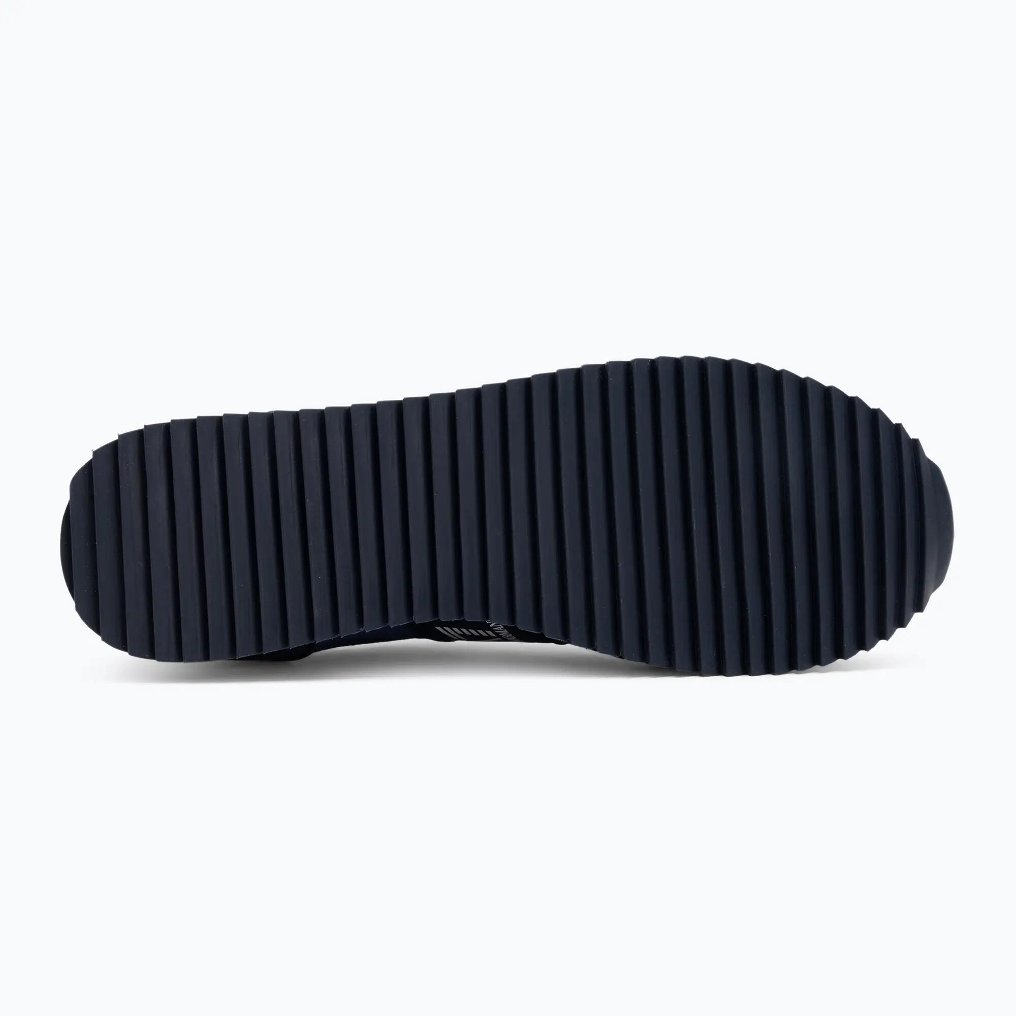 Buty EA7 Emporio Armani Black & White Suede 4/7