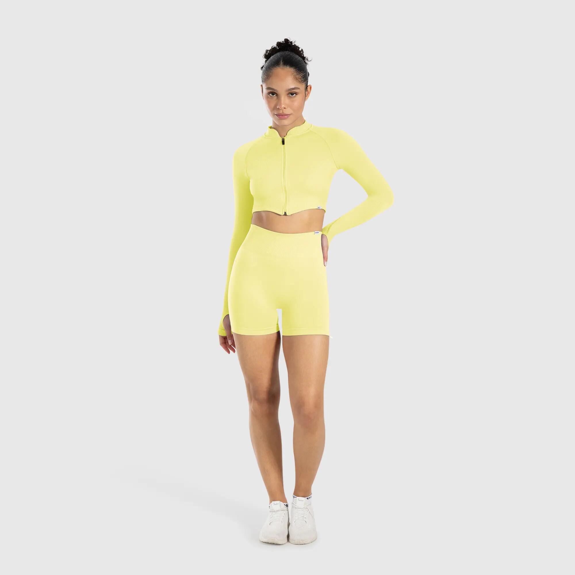 Damen Shorts Phelia Gelb 3/5