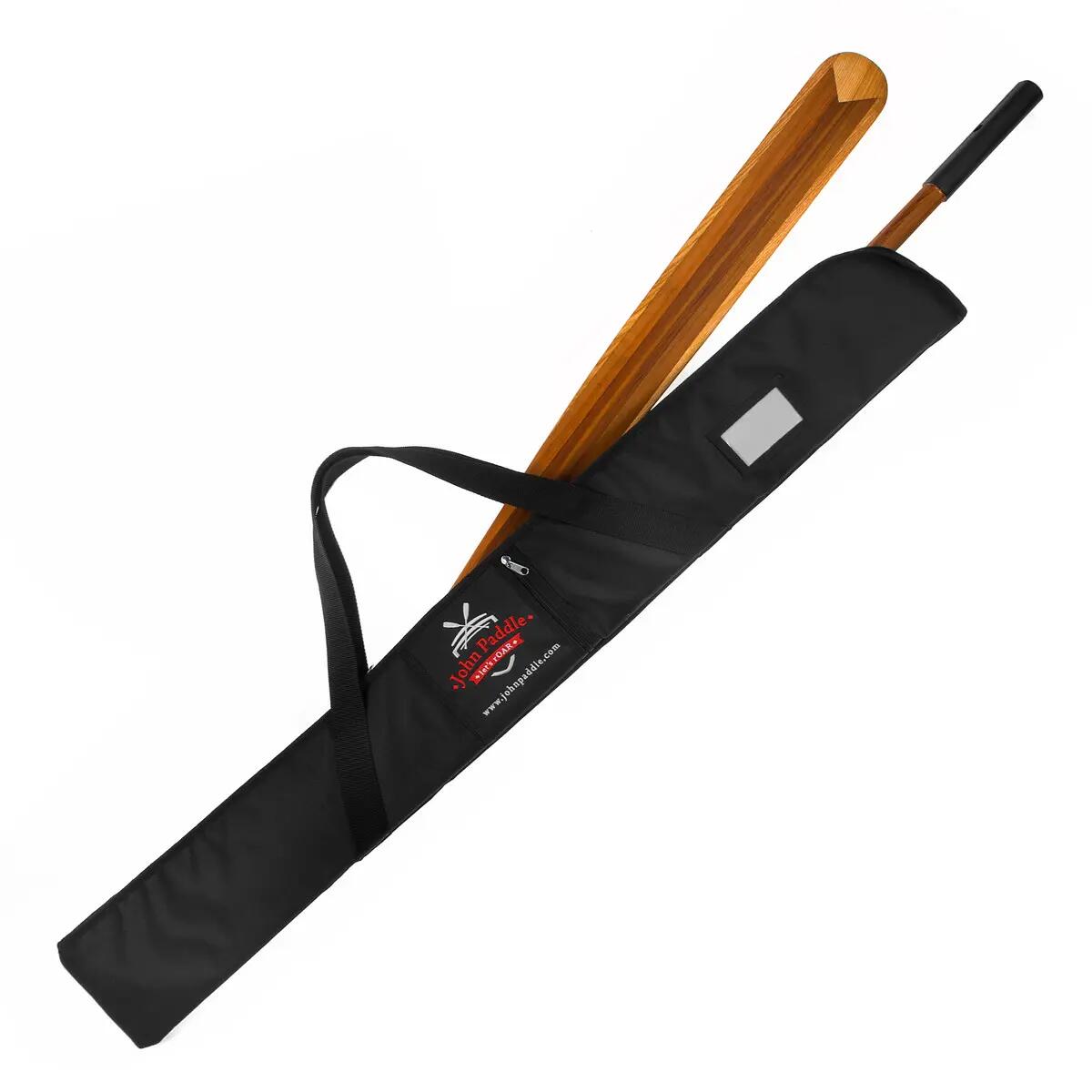 Składane Wiosło Grenlandzkie John Paddle Cedrowe Proste z Pokrowcem 90 mm 230 cm 7/7