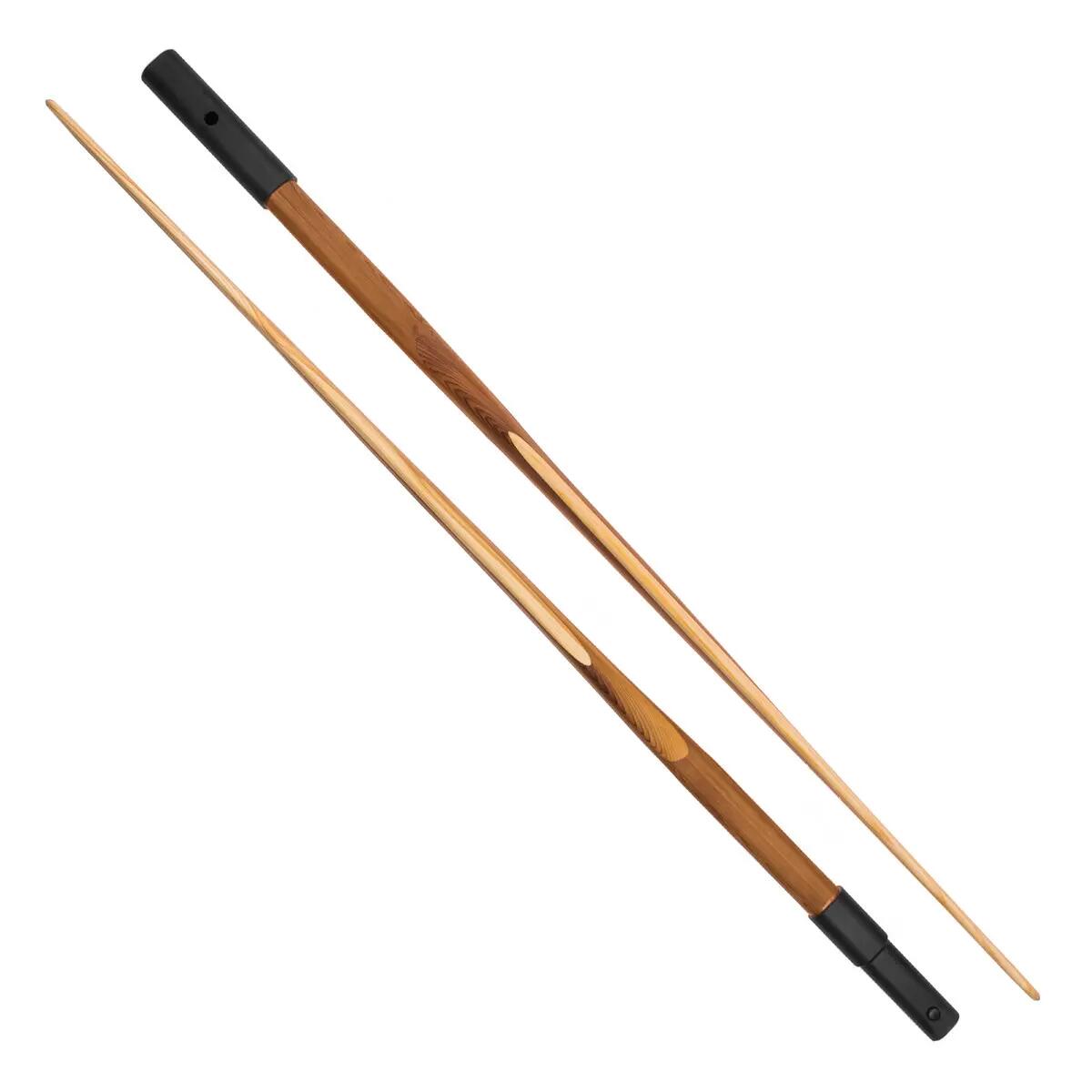 Składane Wiosło Grenlandzkie John Paddle Cedrowe Proste z Pokrowcem 90 mm 230 cm 6/7