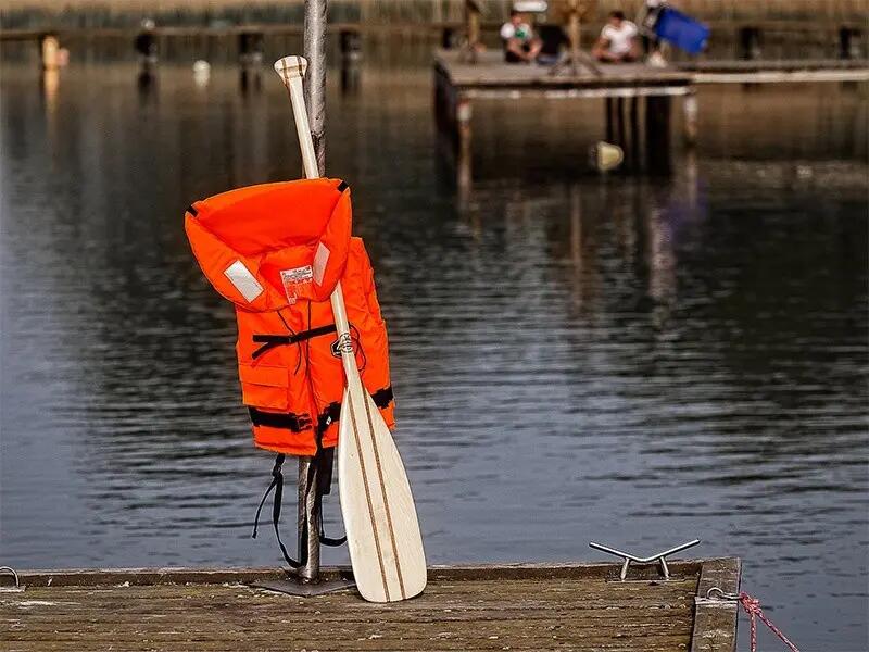 2x Pagaj drewniany John Paddle 2/7