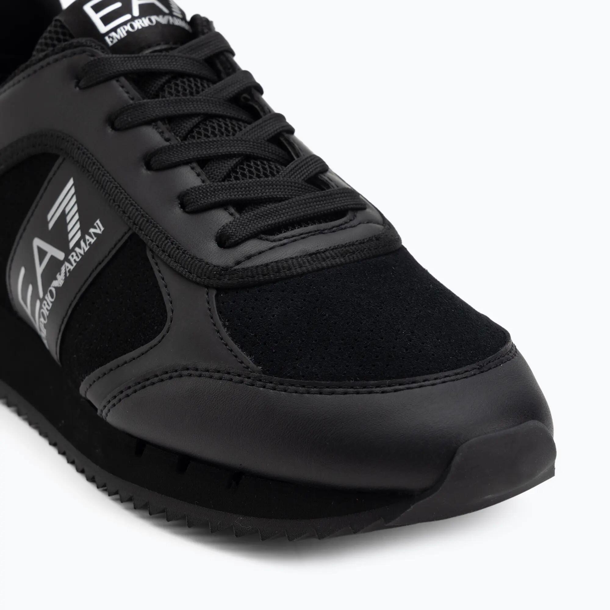 Buty EA7 Emporio Armani Black & White Suede 7/7