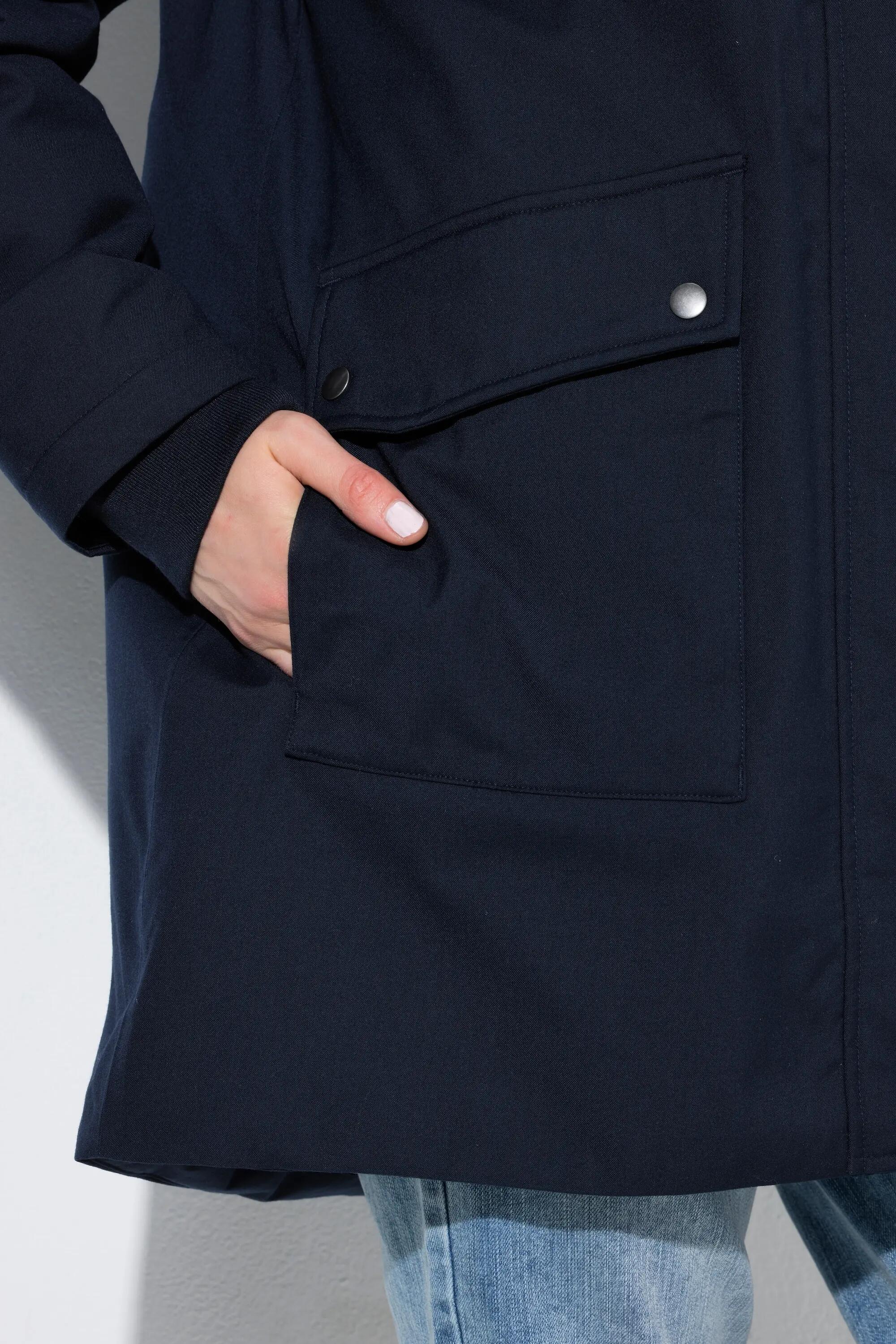 Femme Veste technique HYPRAR imperméable doublure en polaire bouclée 3/4