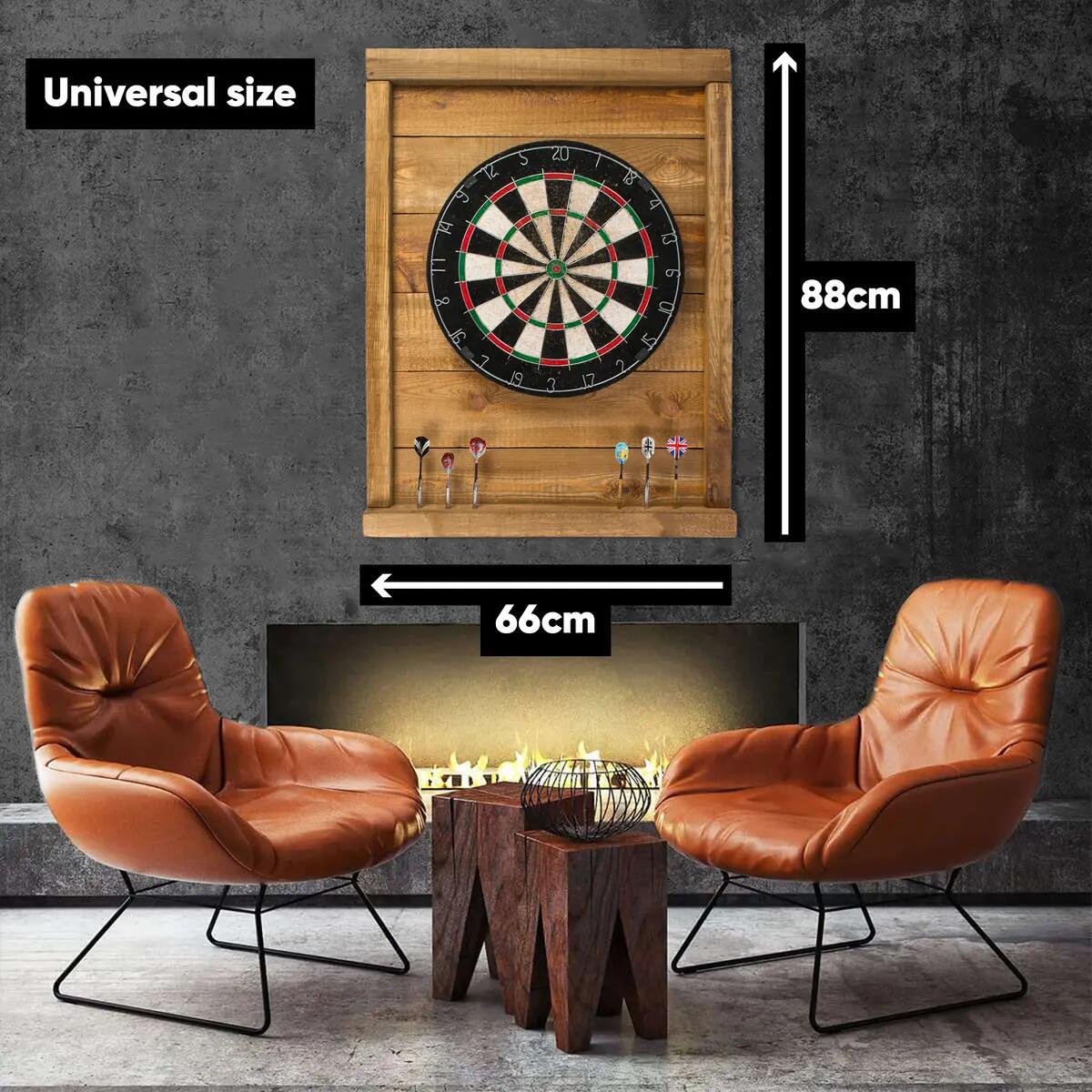 Tablica Drewniana John Paddle do Darta Retro Vintage Natural 2/7