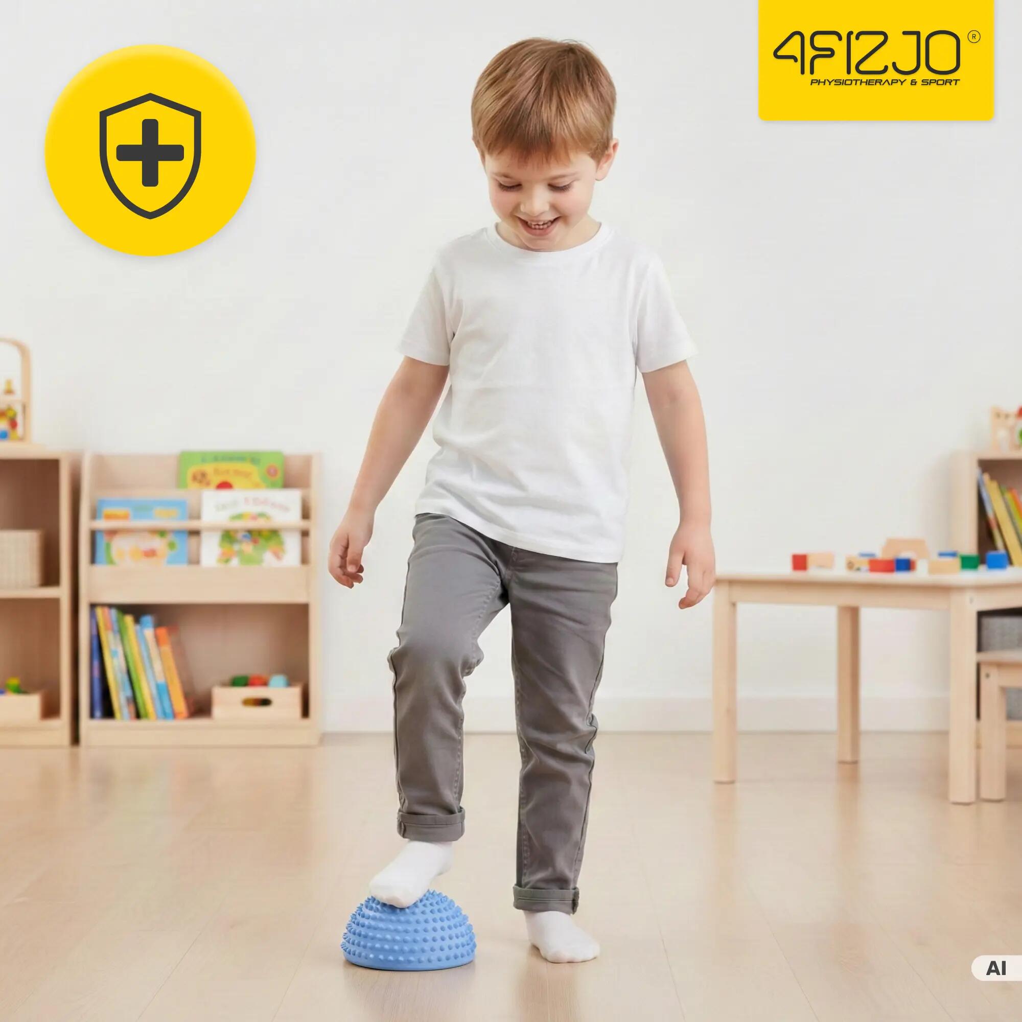 Sensorische Halbkugeln für Übungen und Rehabilitation 2 Stück SensoKid 4FIZJO 3/14