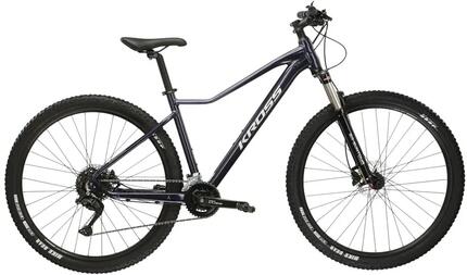 Rower górski MTB Kross Lea 5.0 27,5" XS (14") 18 biegów granatowy srebrny połysk