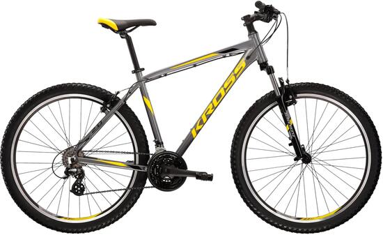 Rower górski MTB Kross Hexagon 2.0 27,5" S(17") 21 biegów grafitowo/czarno/żółty