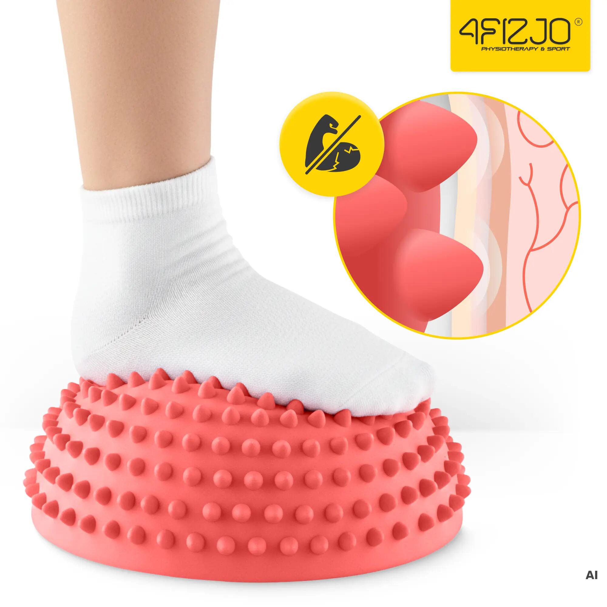 Sensorische Halbkugeln für Übungen und Rehabilitation 2 Stück SensoKid 4FIZJO 7/14
