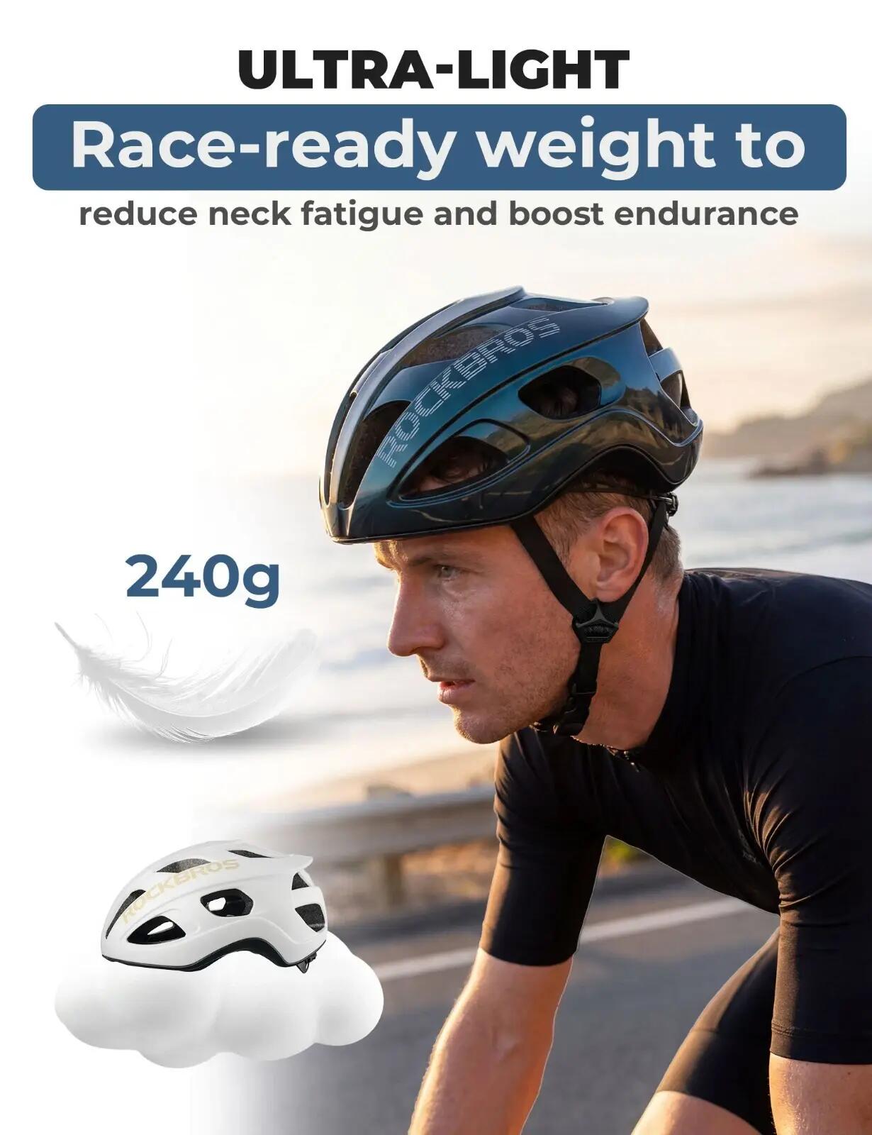 Fahrradhelm leicht 58-62 cm – mit 20 Lüftungsschlitzen 2/8