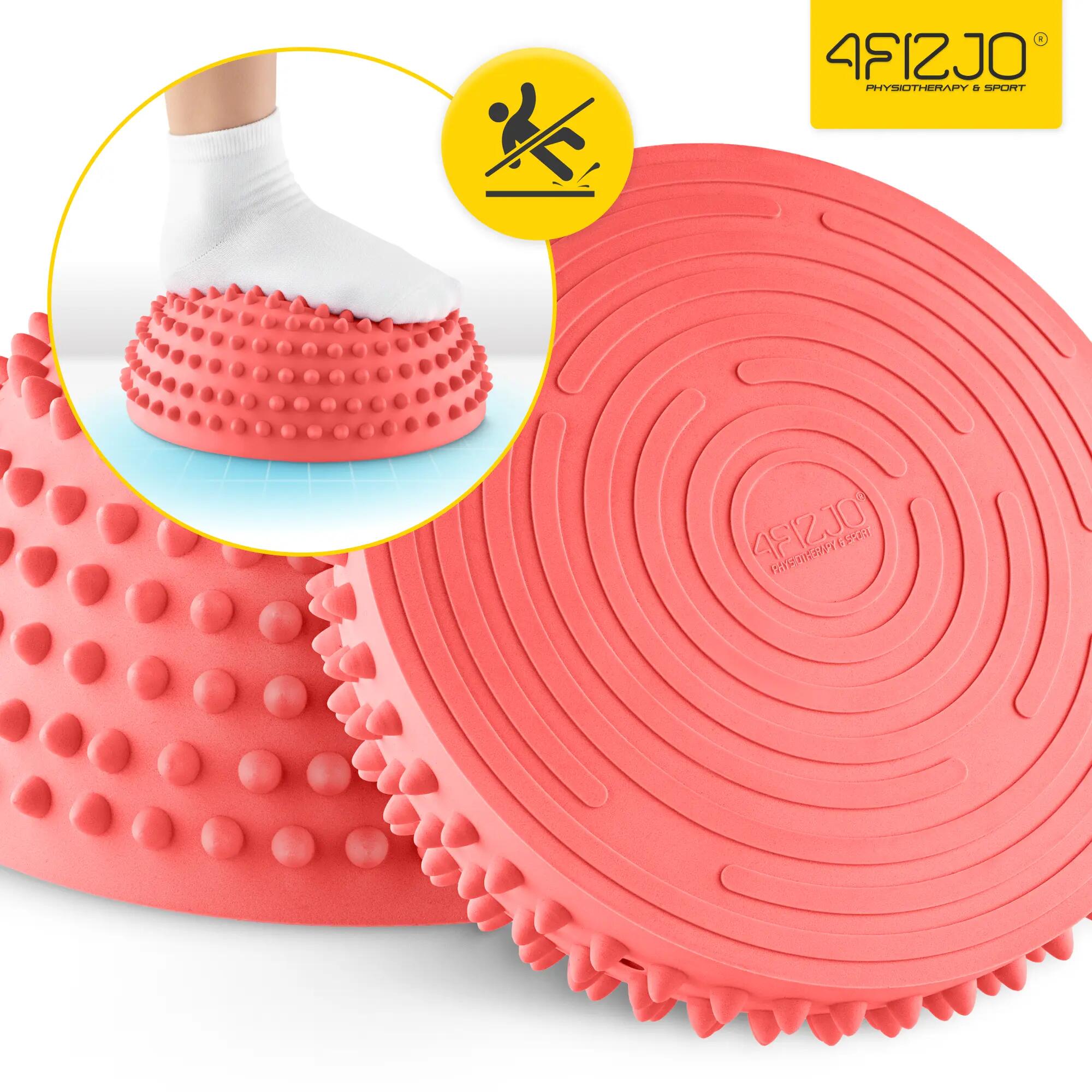 Sensorische Halbkugeln für Übungen und Rehabilitation 2 Stück SensoKid 4FIZJO 5/14