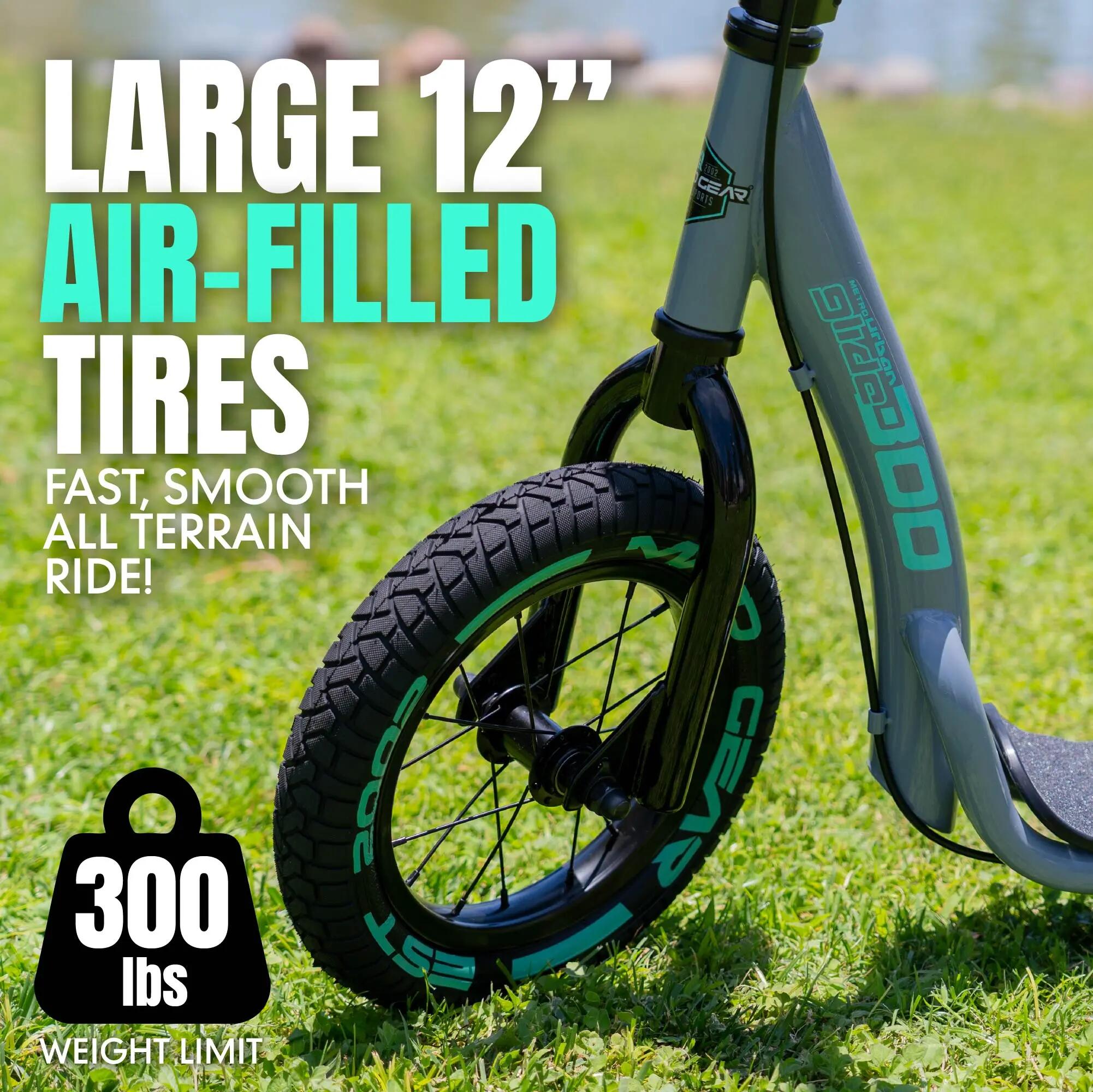 Scooter  Metro Urban Glide 300  Grau Teal 2/7