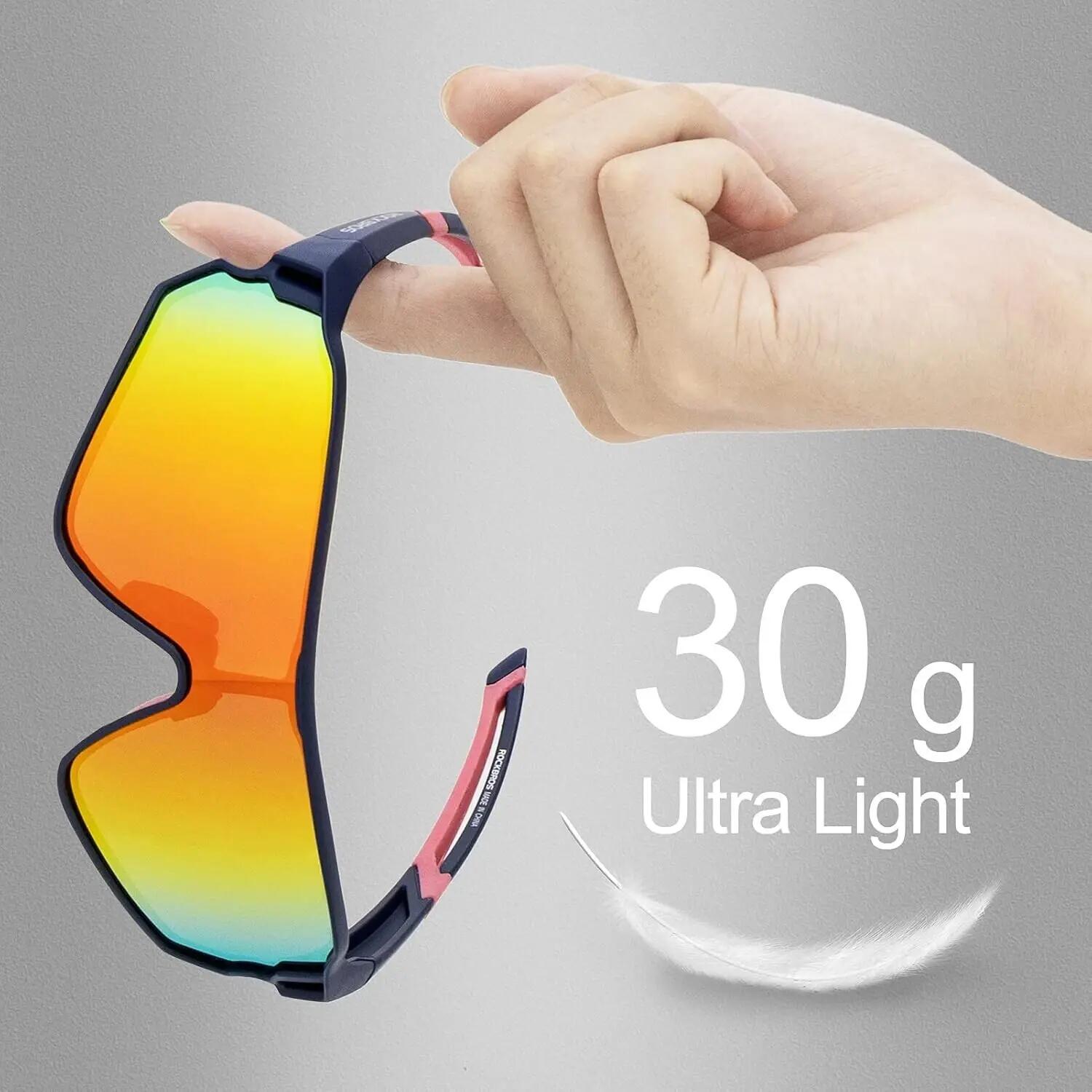Polarisierte Fahrradbrille mit UV400 4/7