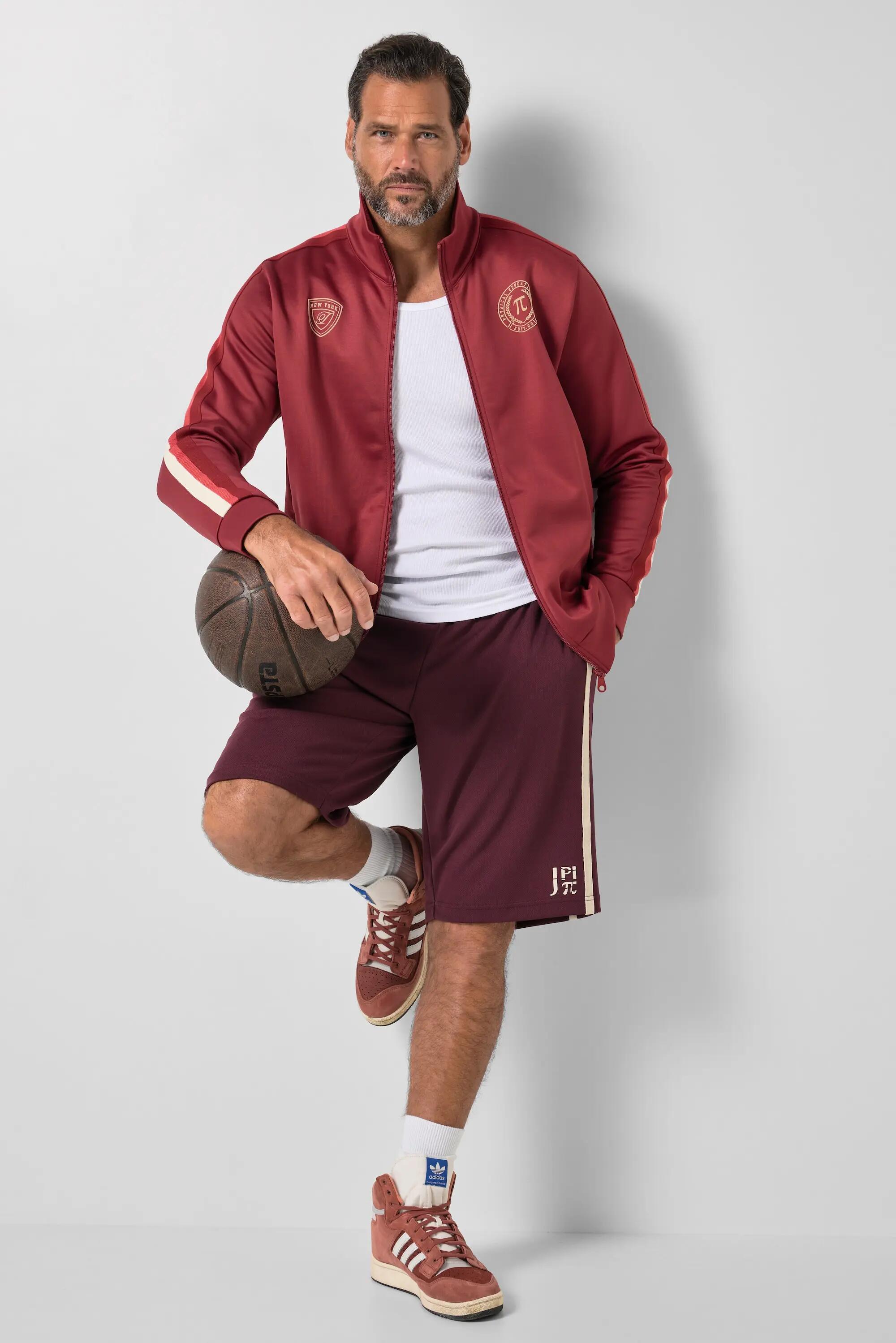 Hommes Veste de survêtement FLEXNAMIC® écussons sur la poitrine 3/7